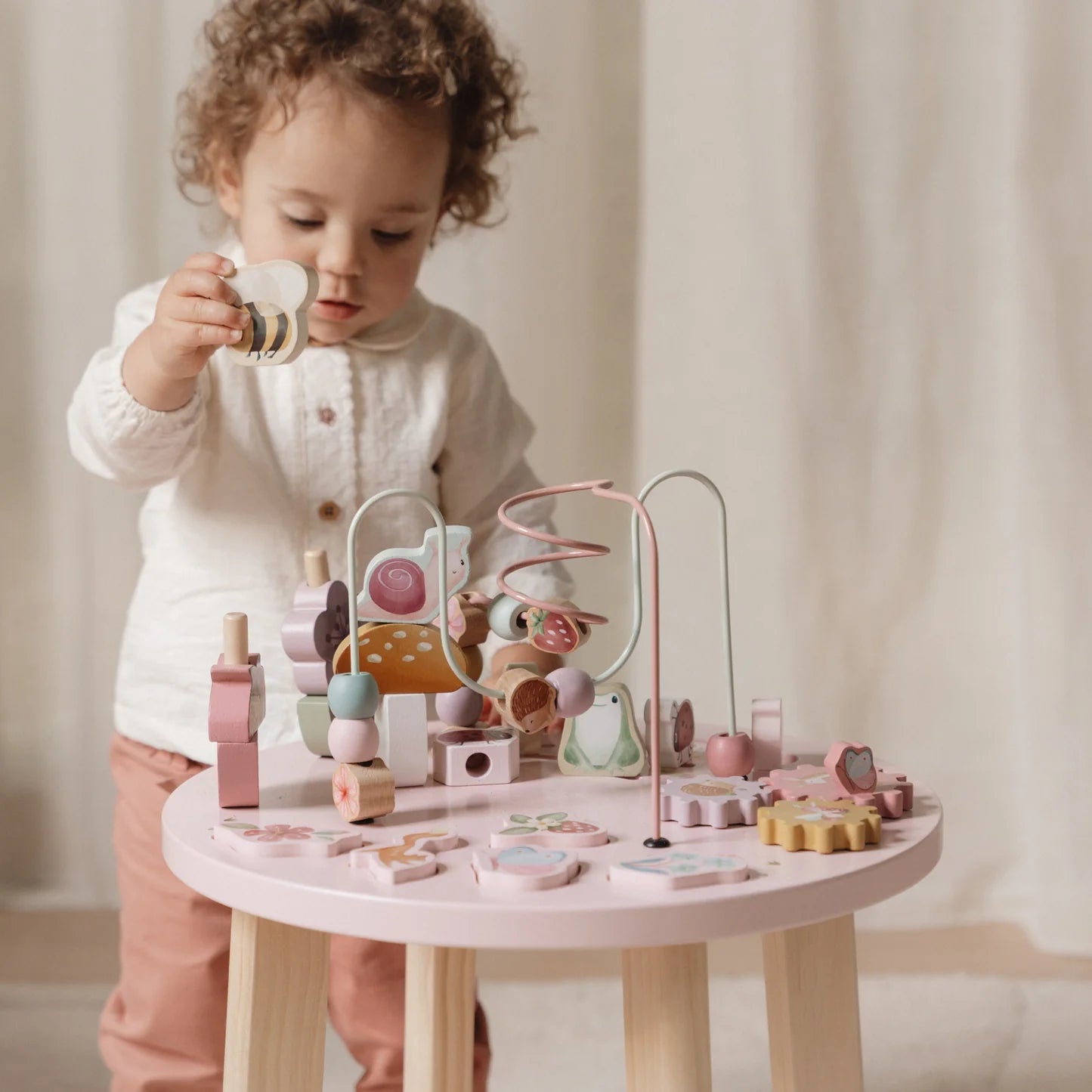 Little Dutch Wooden Activity Table - Fairy Garden