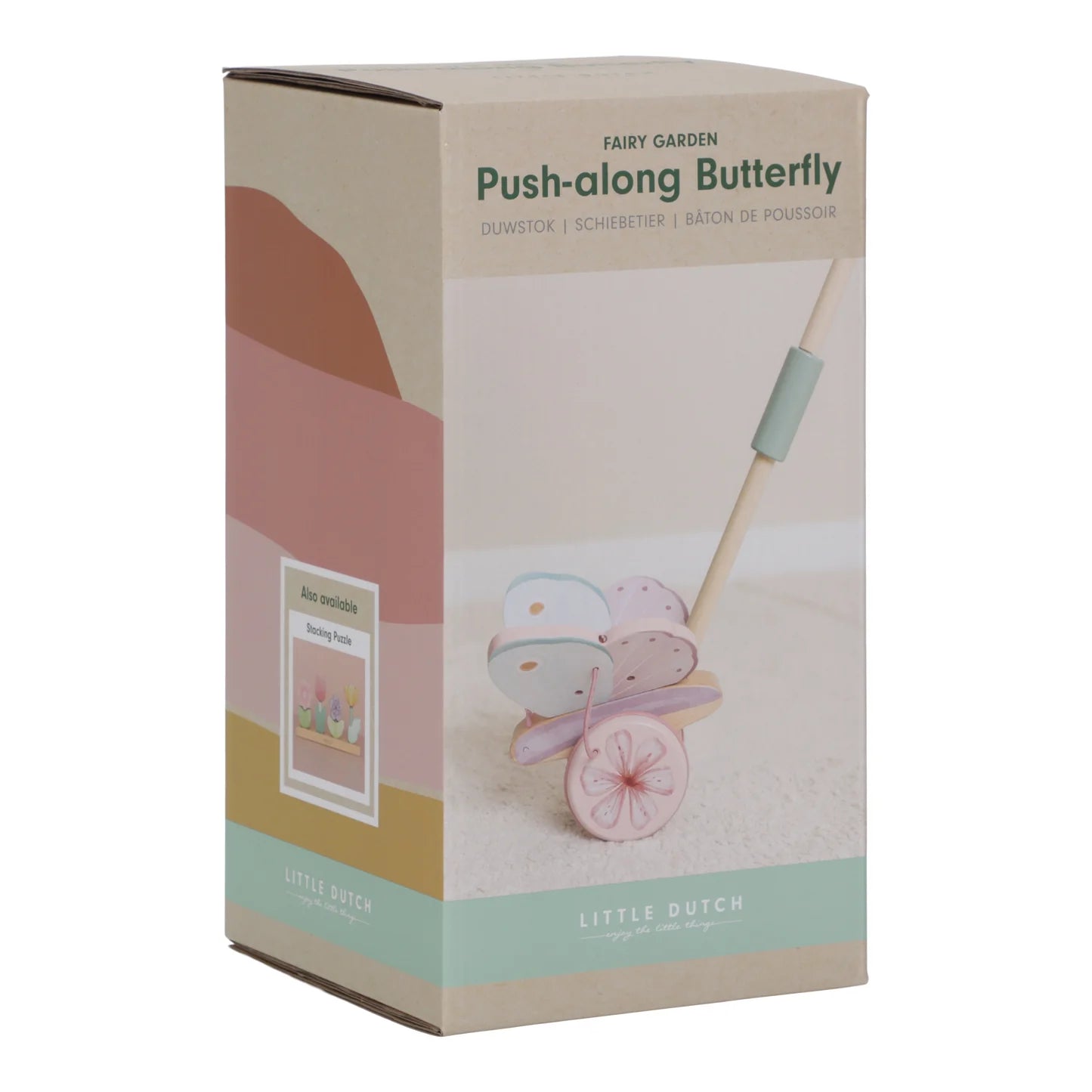 Little Dutch Wooden Push-Along Butterfly