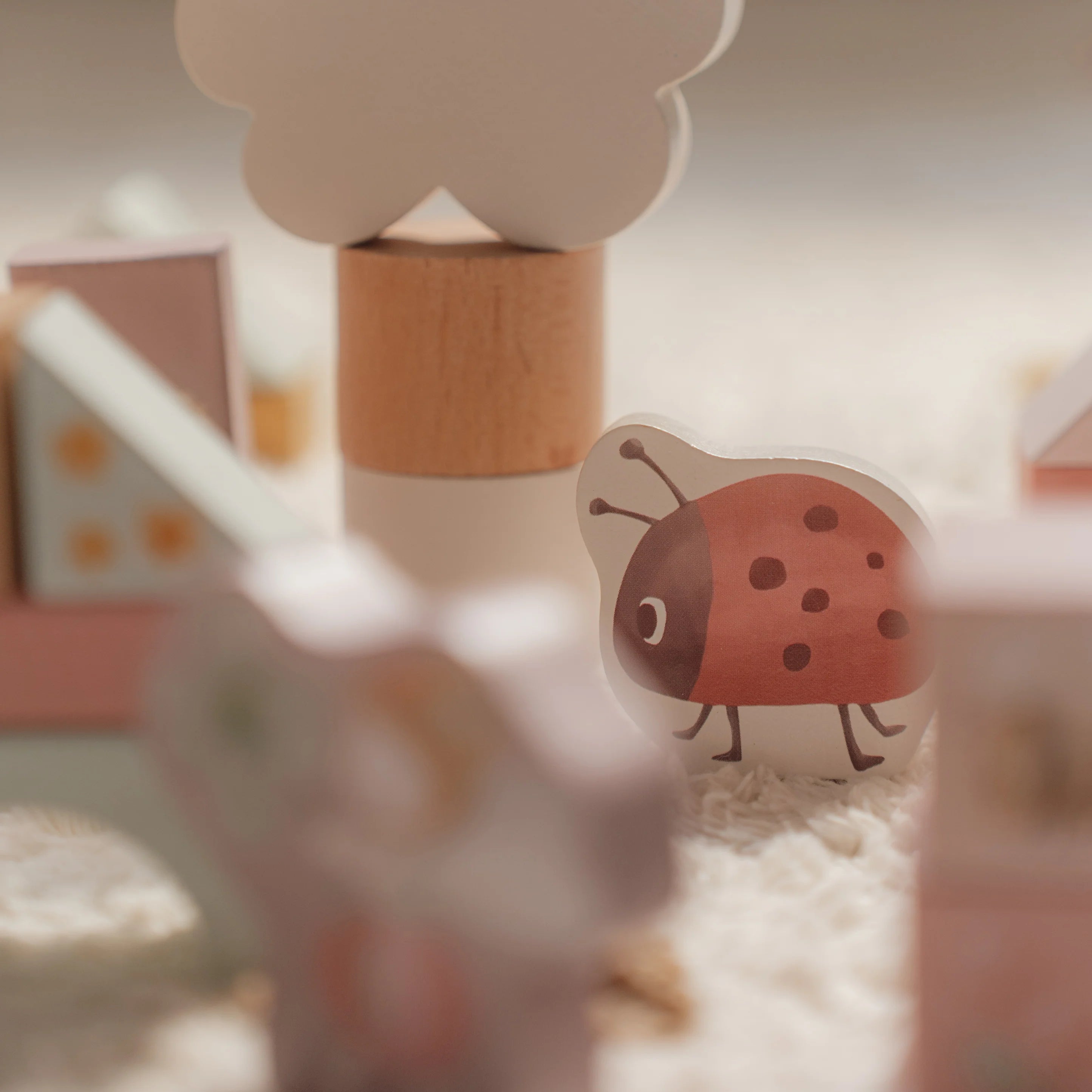 Little Dutch Wooden Building Block Set - Fairy Garden