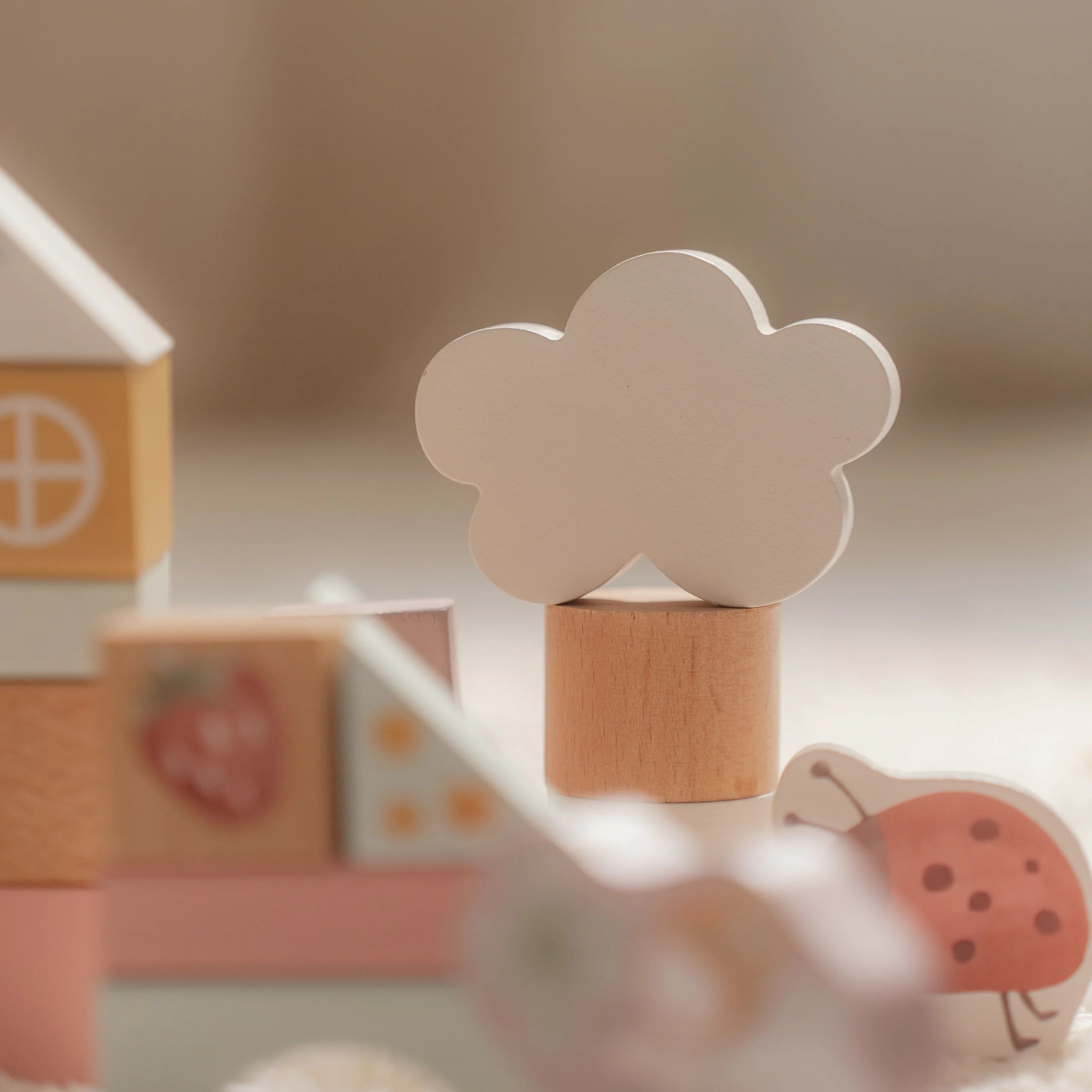 Little Dutch Wooden Building Block Set - Fairy Garden