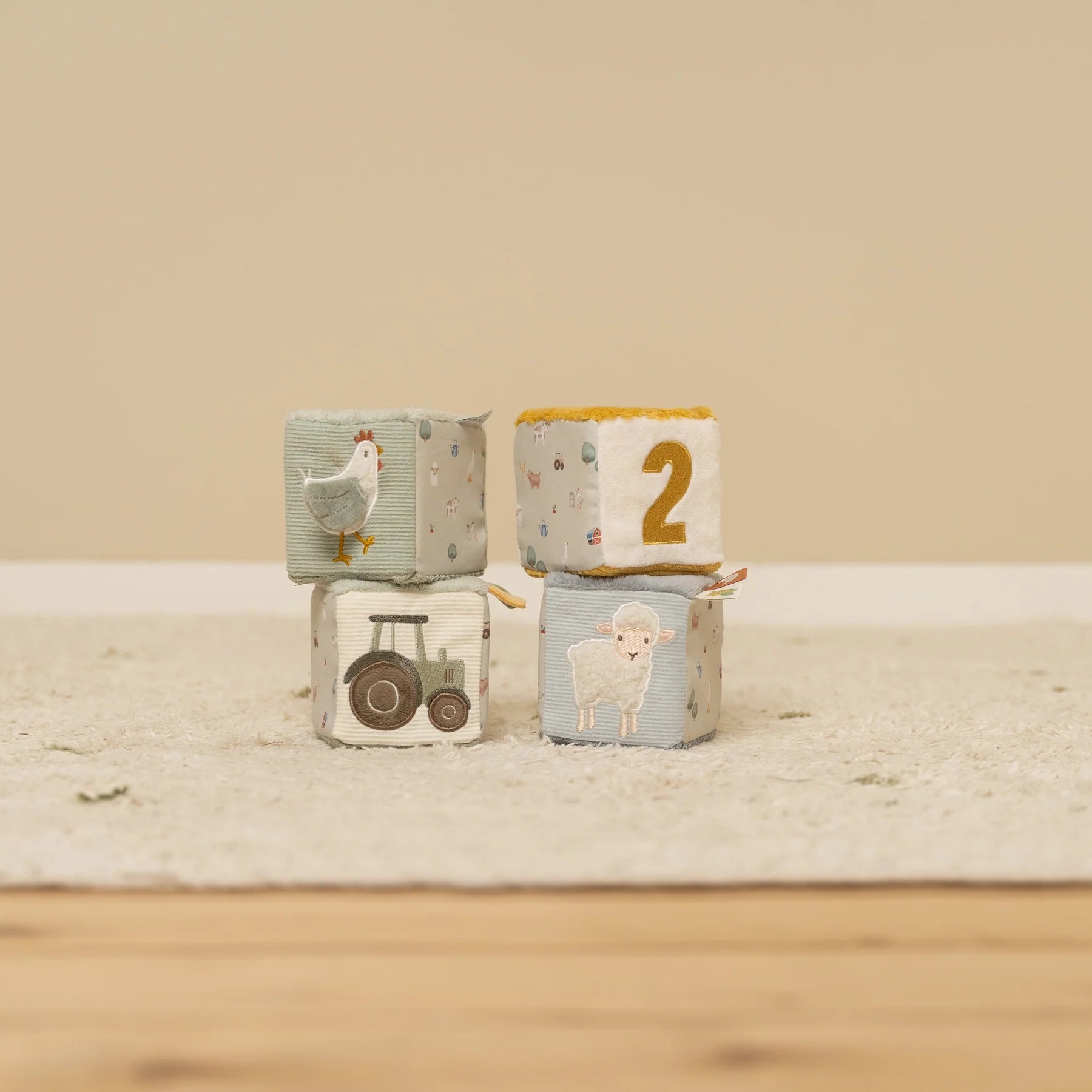 Little Dutch Little Farm 4 Soft Blocks 