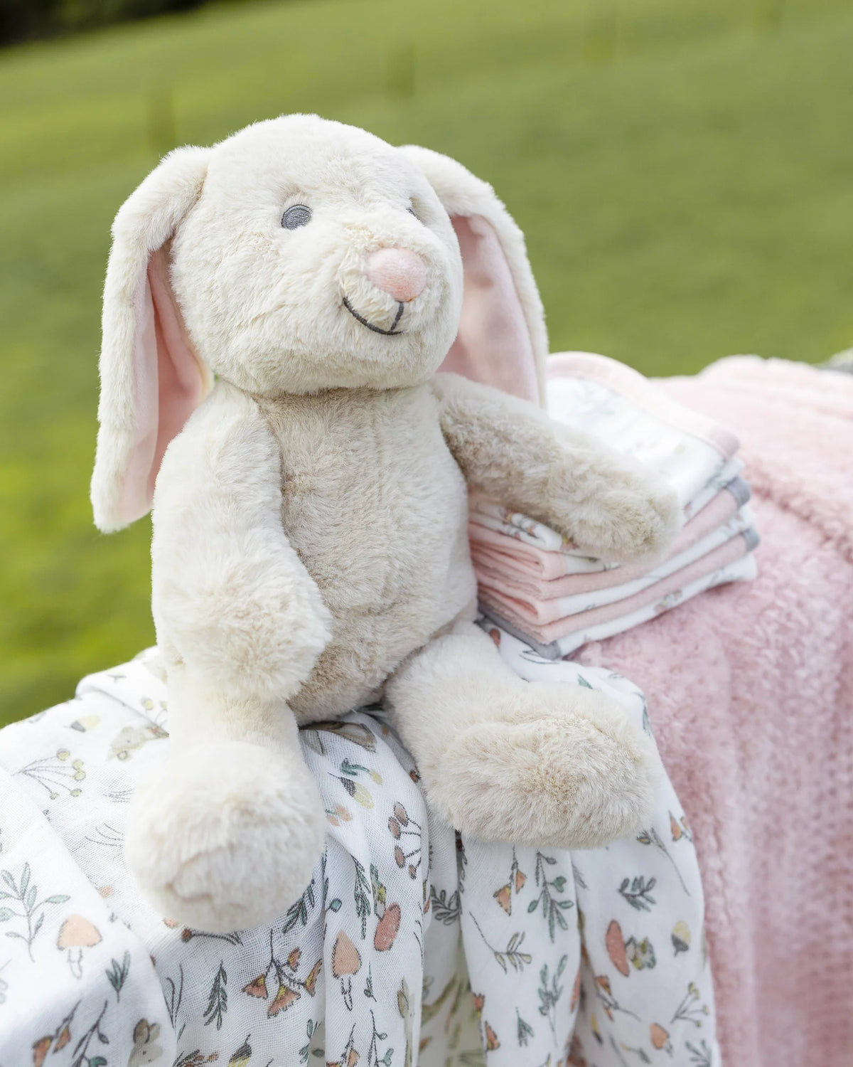 Little Linen Boxed Gift Set - Harvest Bunny