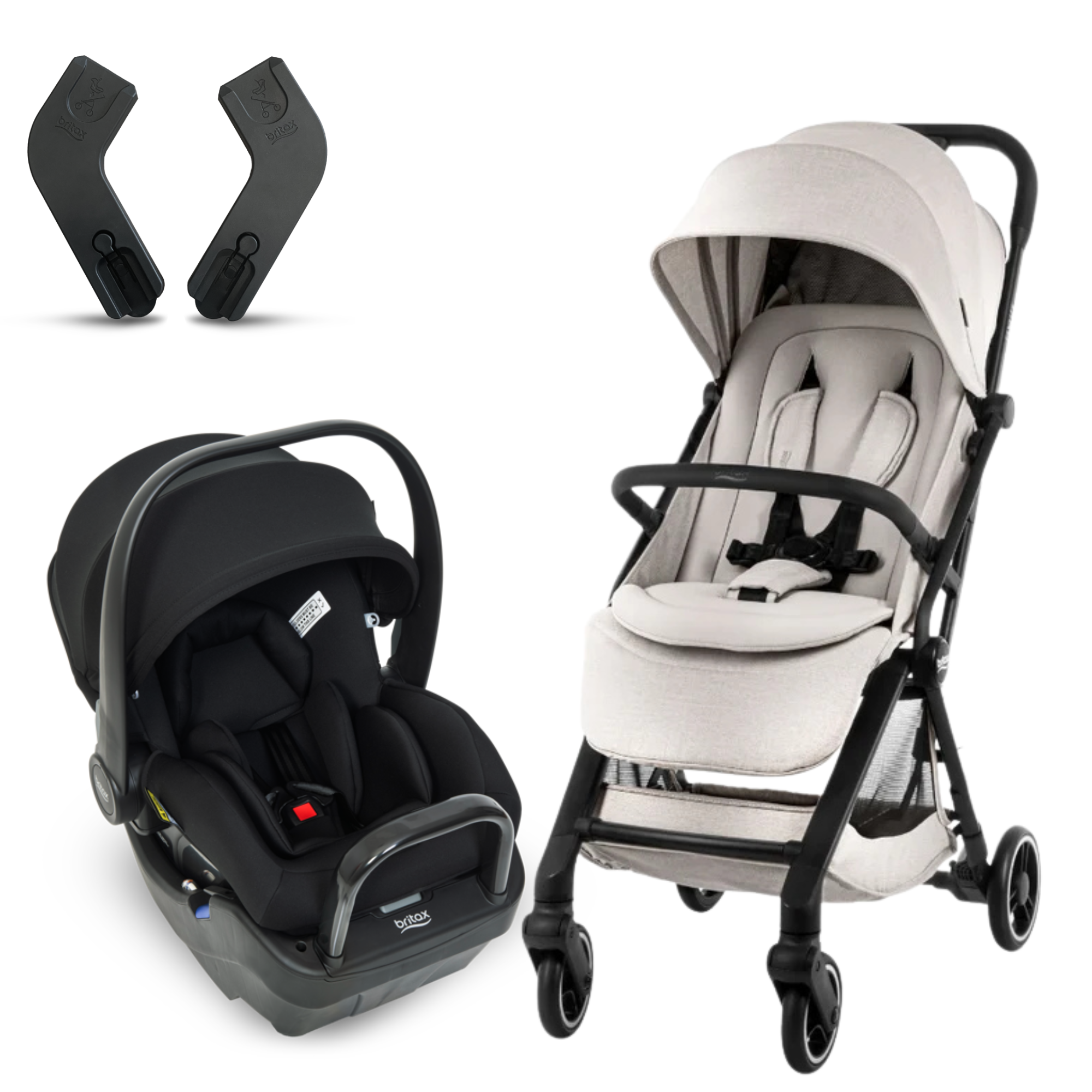 Britax Flylite Travel Stroller + Bpod Capsule - Tiny Tots Baby Store 