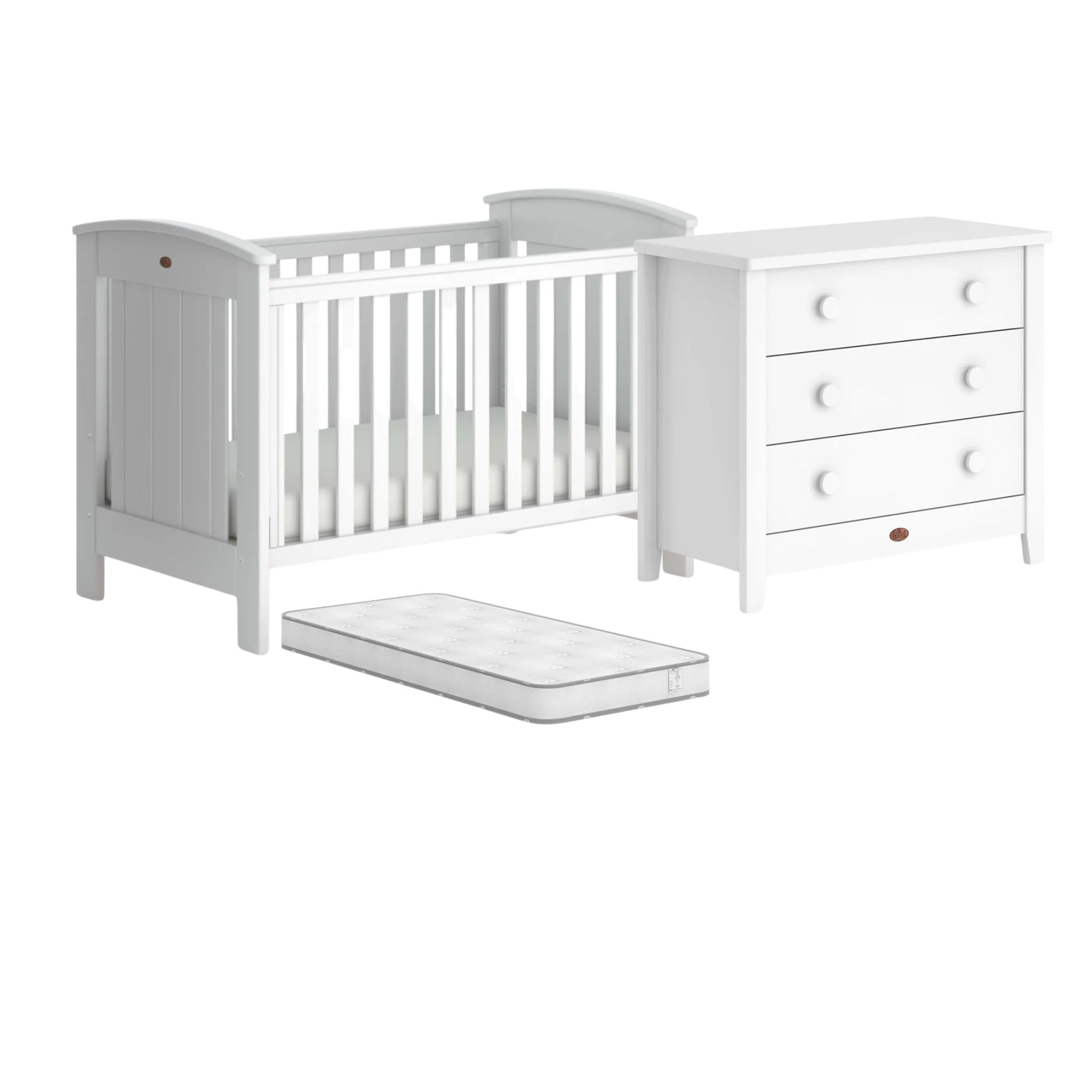 Boori Casa Baby Cot 3 PC Complete Nursery Package - Tiny Tots Baby Store 