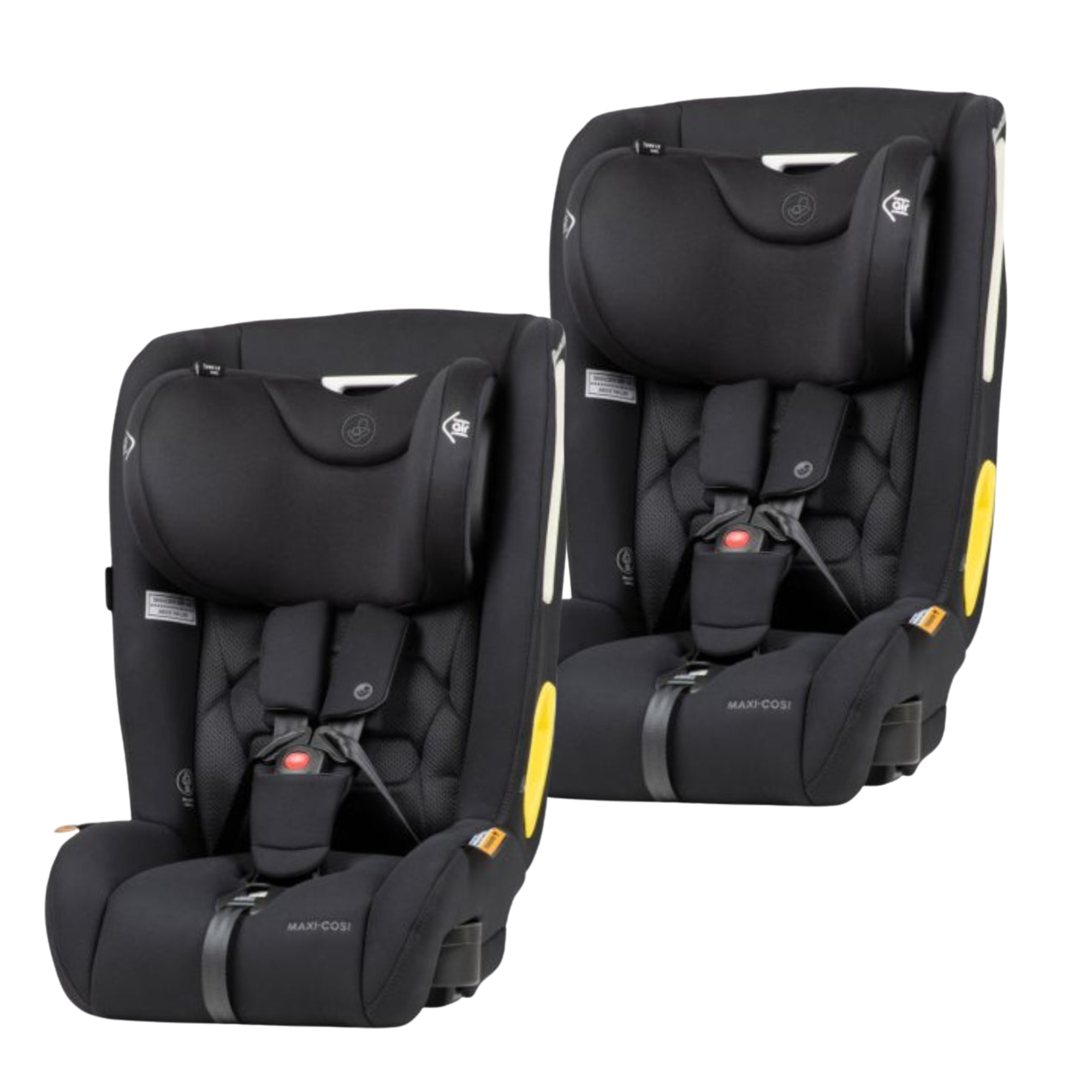 Maxi Cosi Tuva LX Harnessed Booster Seat-Onyx SAVE 2 Pack