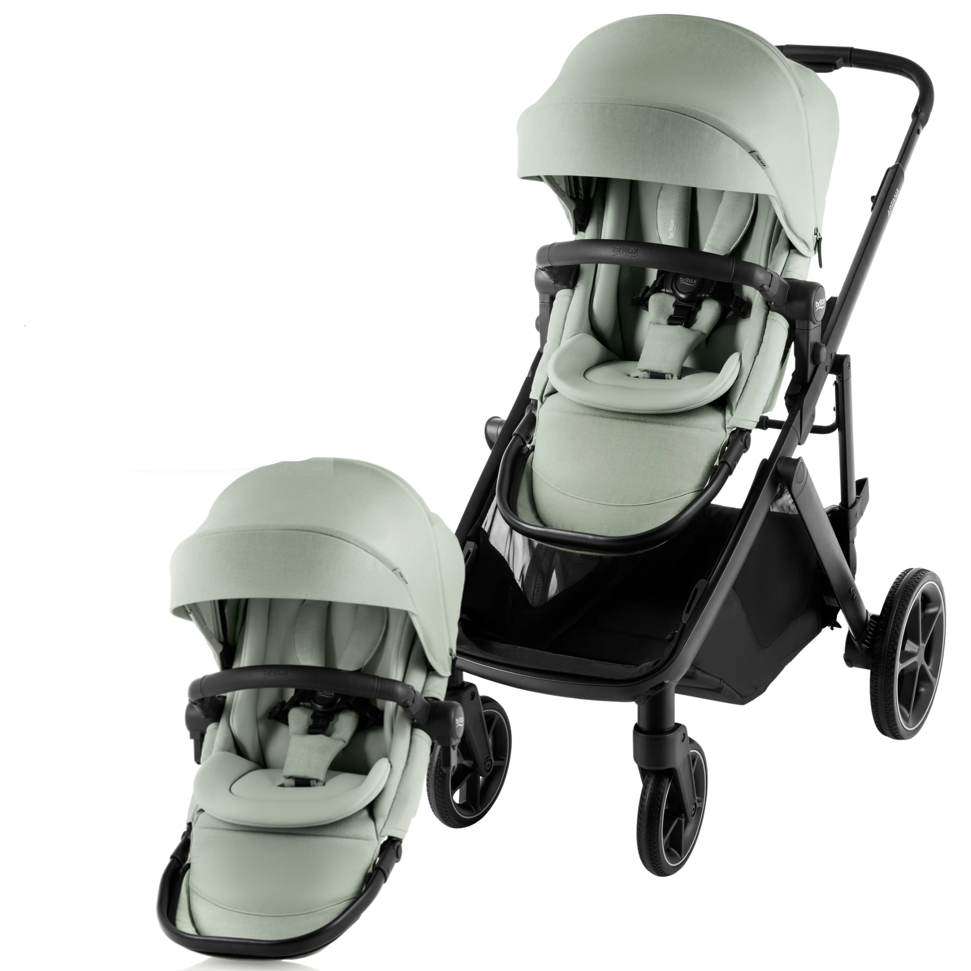 Britax Aptana Stadiam Stroller With Second Seat 
