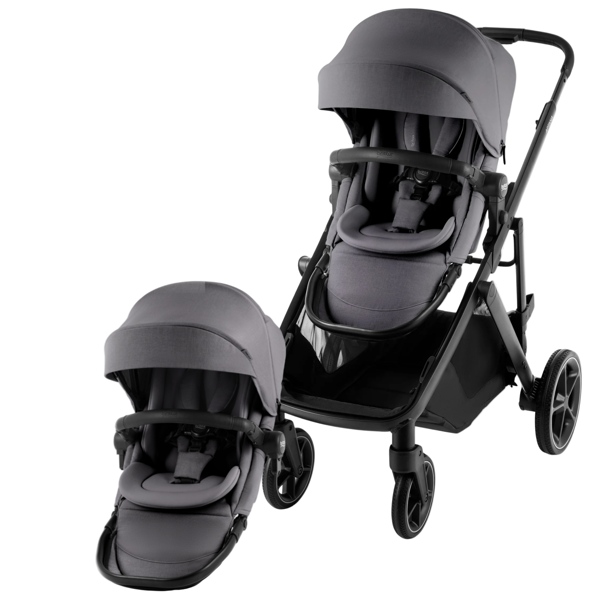 Britax Aptana Stadiam Stroller With Second Seat 