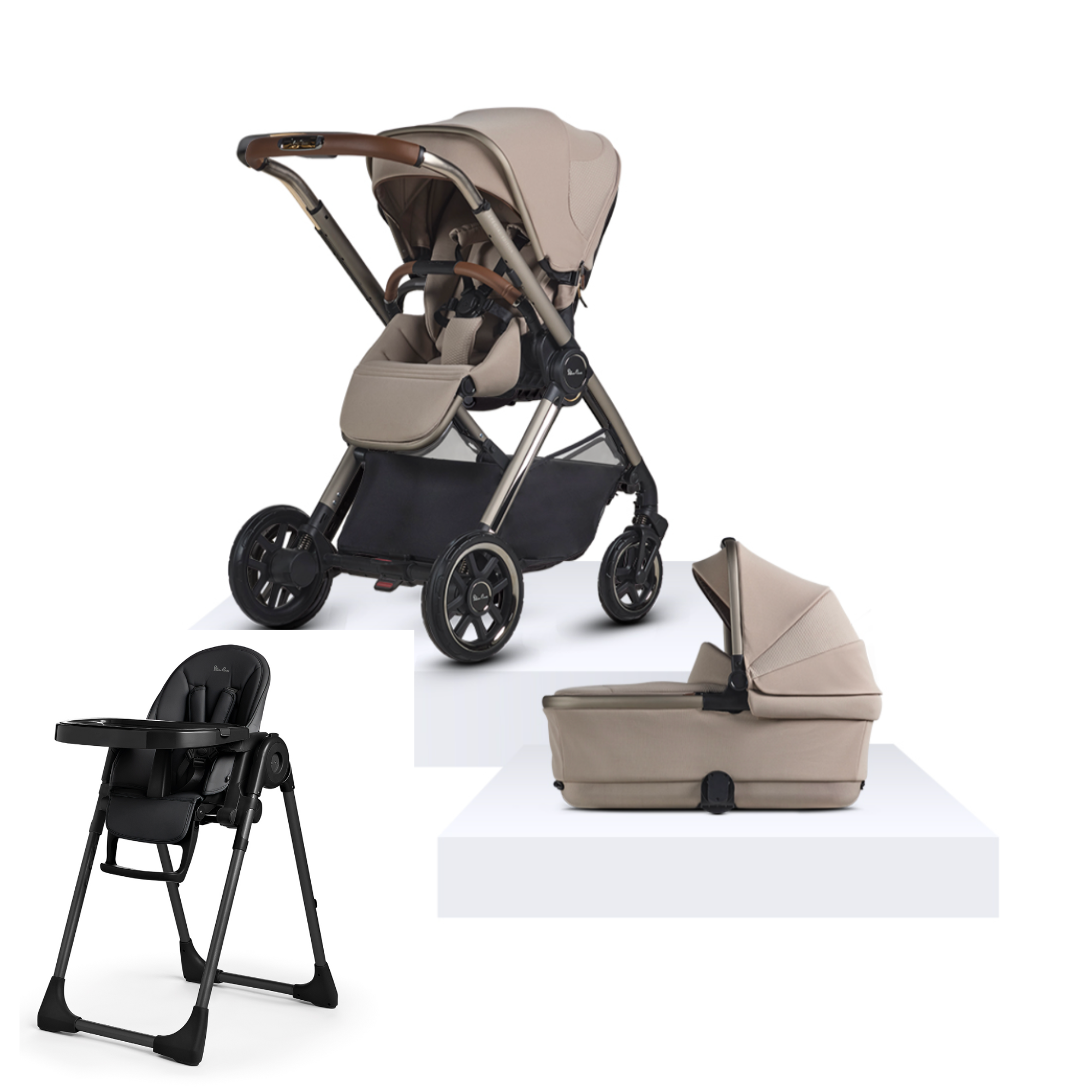SilverCross Reef 2 FRAPPE with Carrycot | FREE High Chair RRP 599 