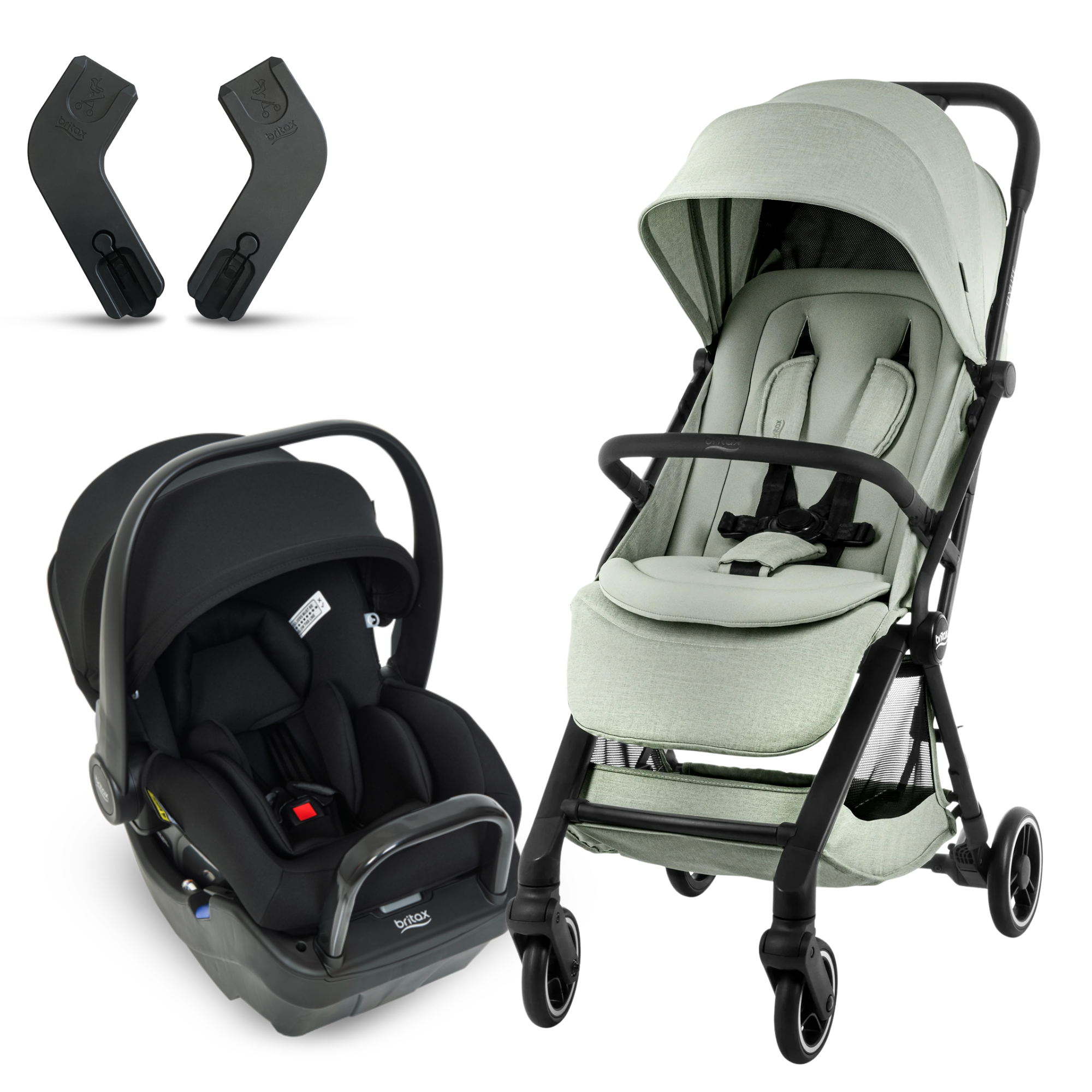 Britax Flylite Travel Stroller + Bpod Capsule - Tiny Tots Baby Store 