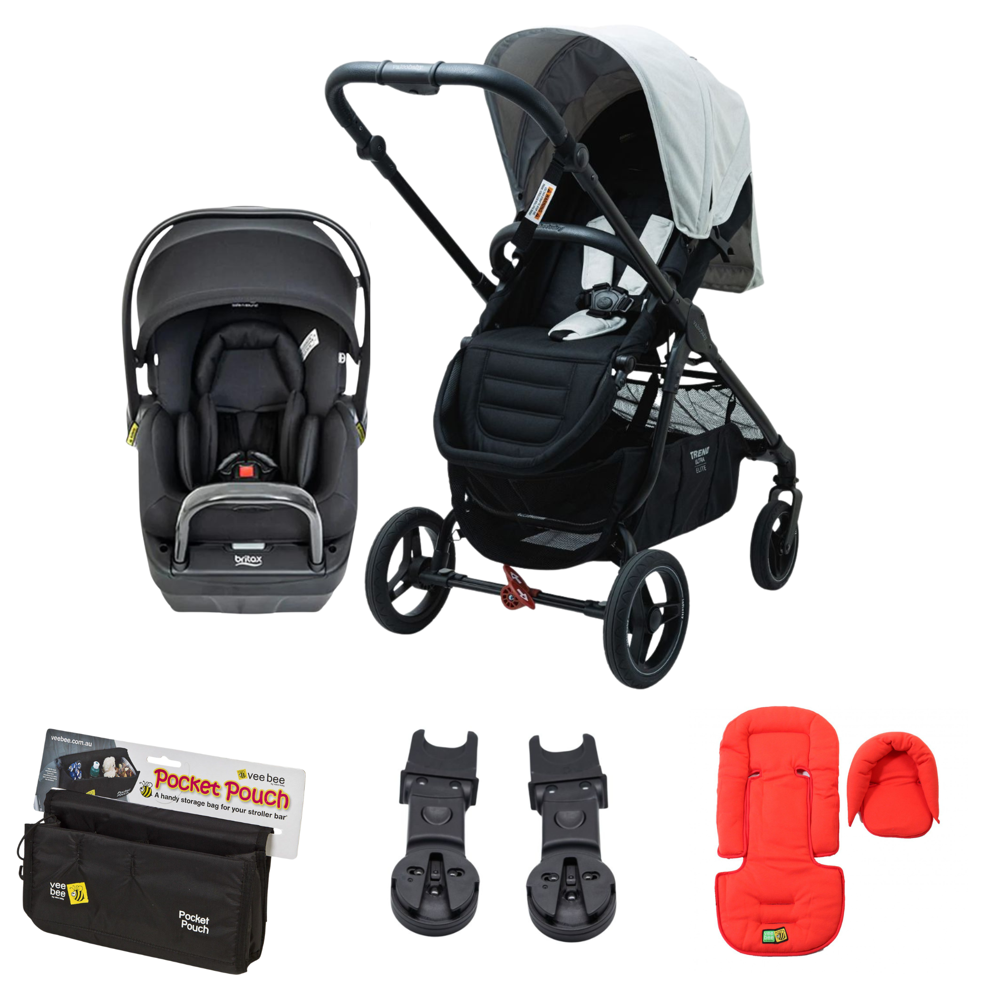 Valco baby ARK BPod Lite Travel System Inc Adapters
