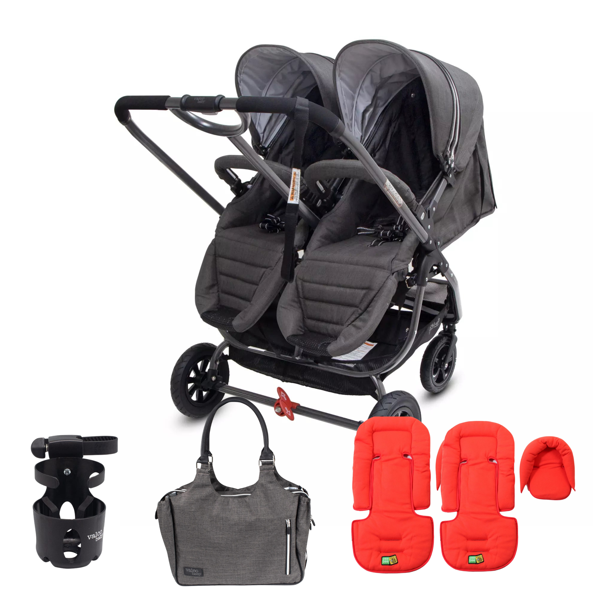 Valco baby SNAP Ultra DUO- CHARCOAL (Exclusive Gift Pack) 