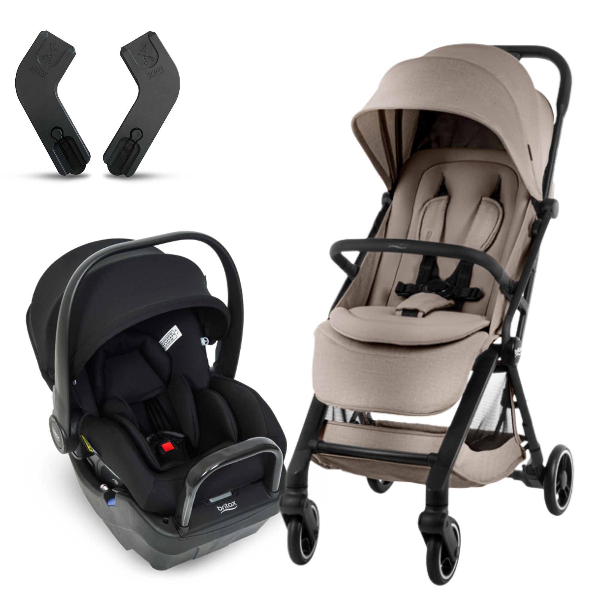 Britax Flylite Travel Stroller + Bpod Capsule - Tiny Tots Baby Store 