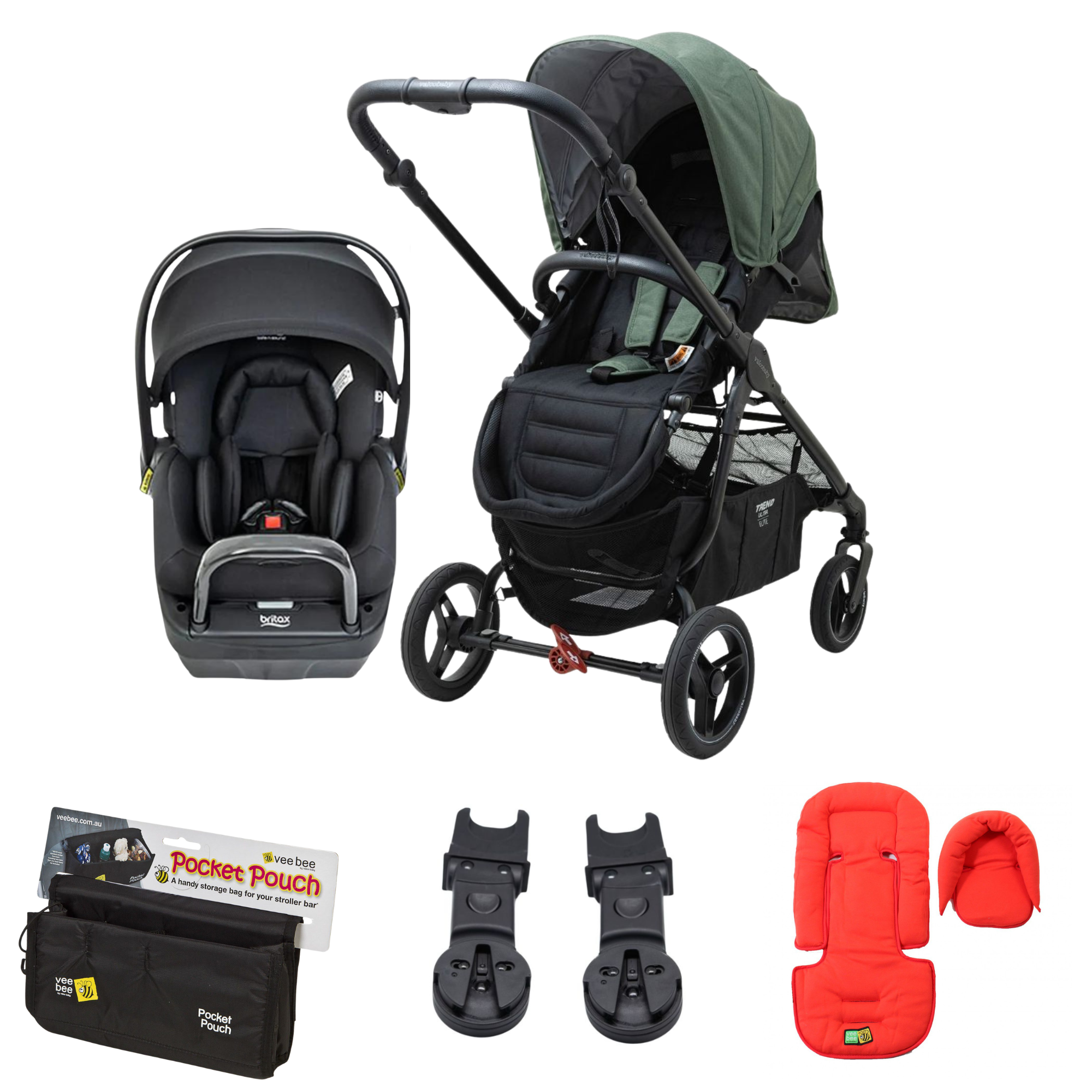 Valco baby ARK BPod Lite Travel System Inc Adapters