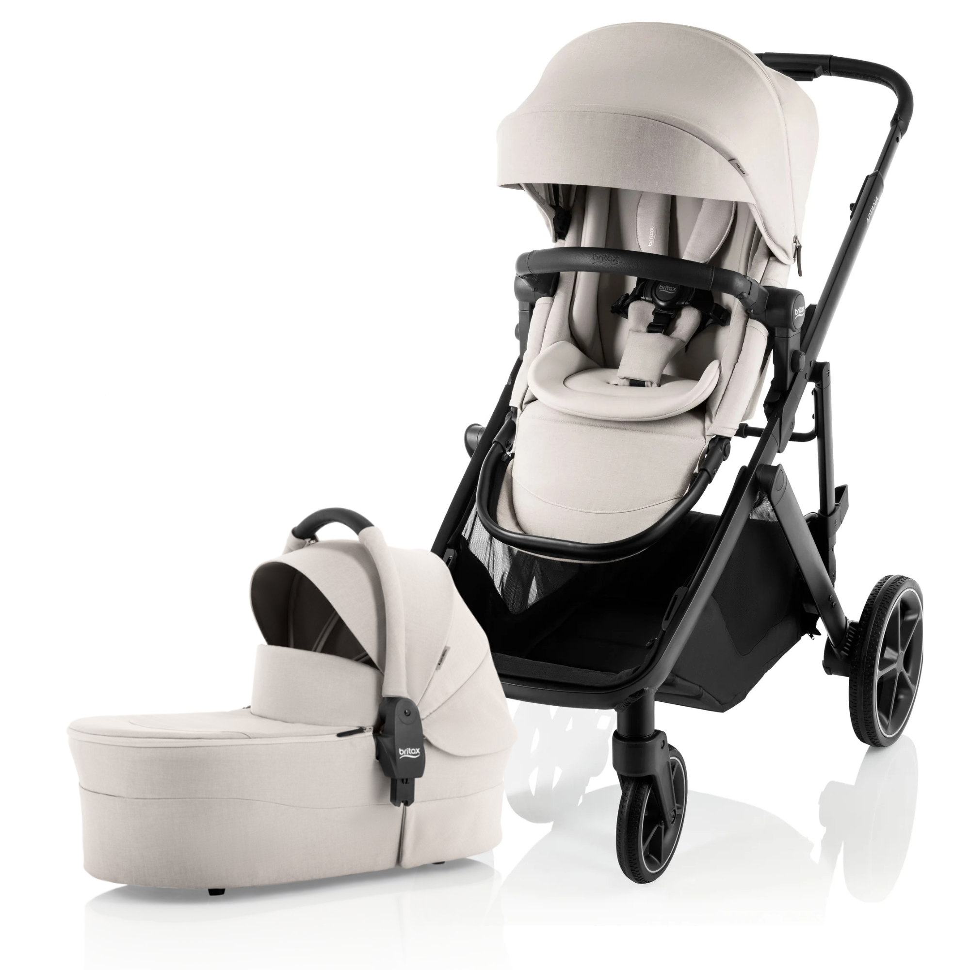 Britax Aptana Stadiam Stroller With Bassinet 
