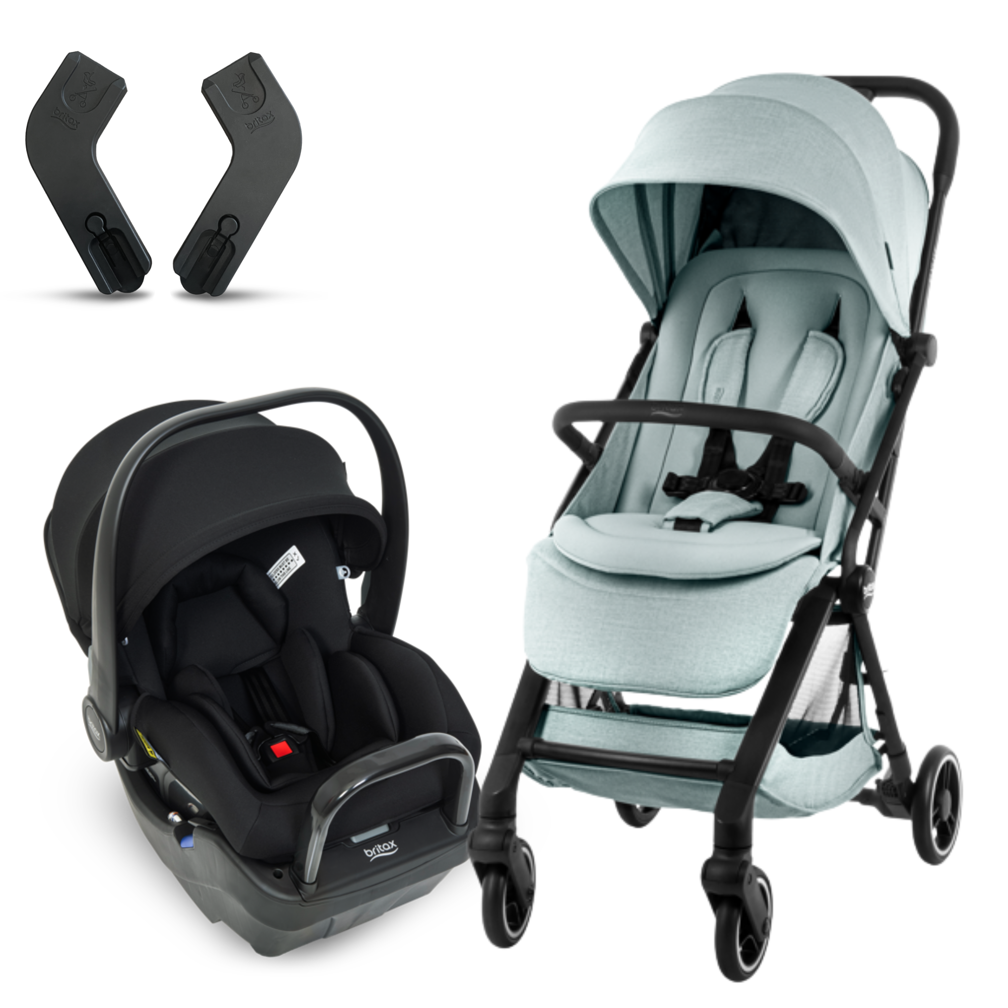 Britax Flylite Travel Stroller + Bpod Capsule - Tiny Tots Baby Store 