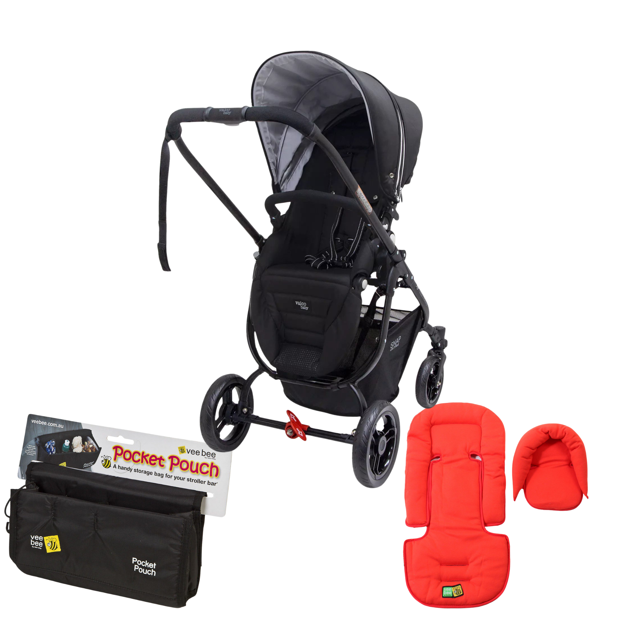 Valco baby Snap Ultra P (Pivot Seat) Midnight Black