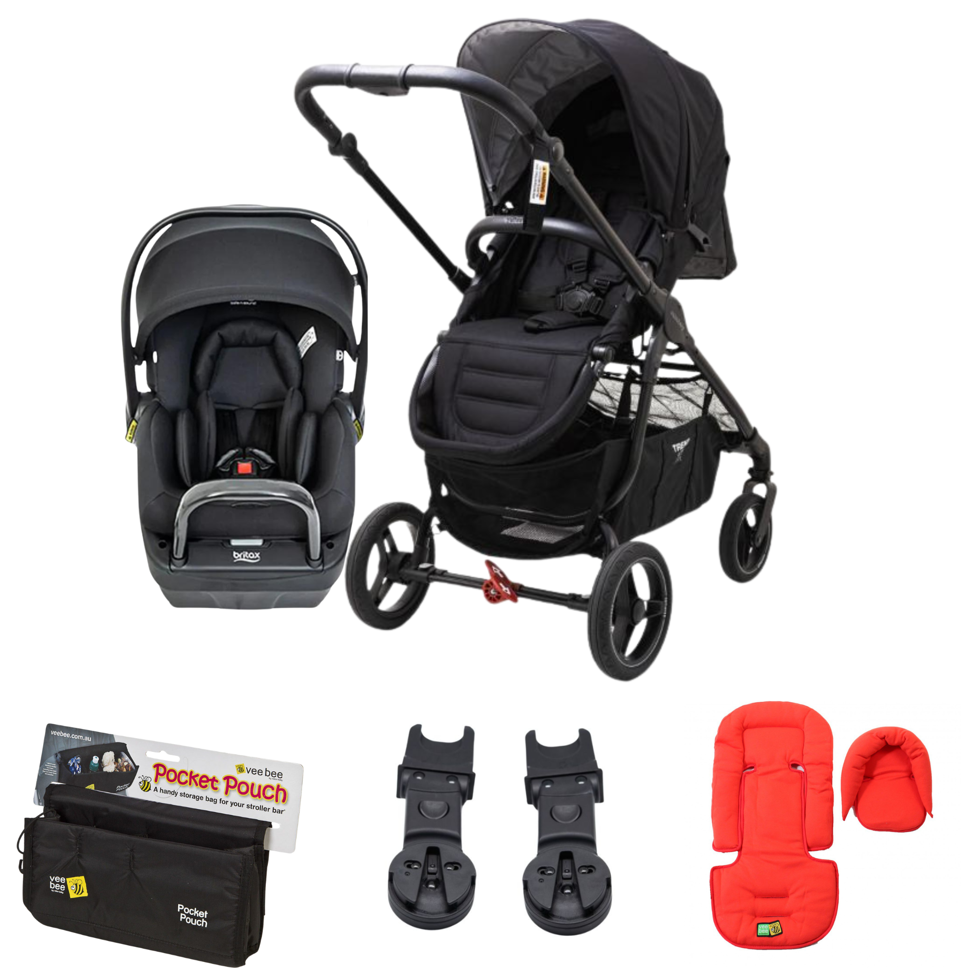 Valco baby ARK BPod Lite Travel System Inc Adapters