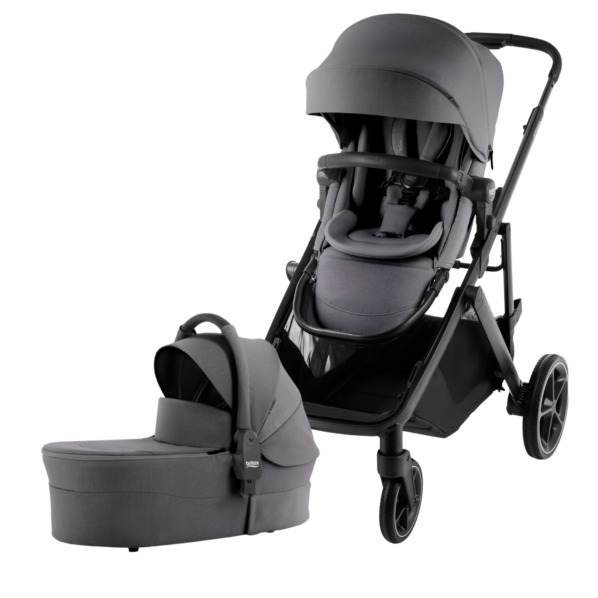 Britax Aptana Stadiam Stroller With Bassinet 