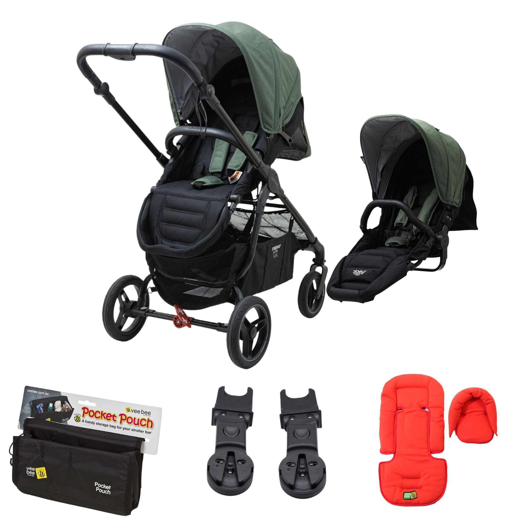 Valco baby ARK + Joey Seat Bundle
