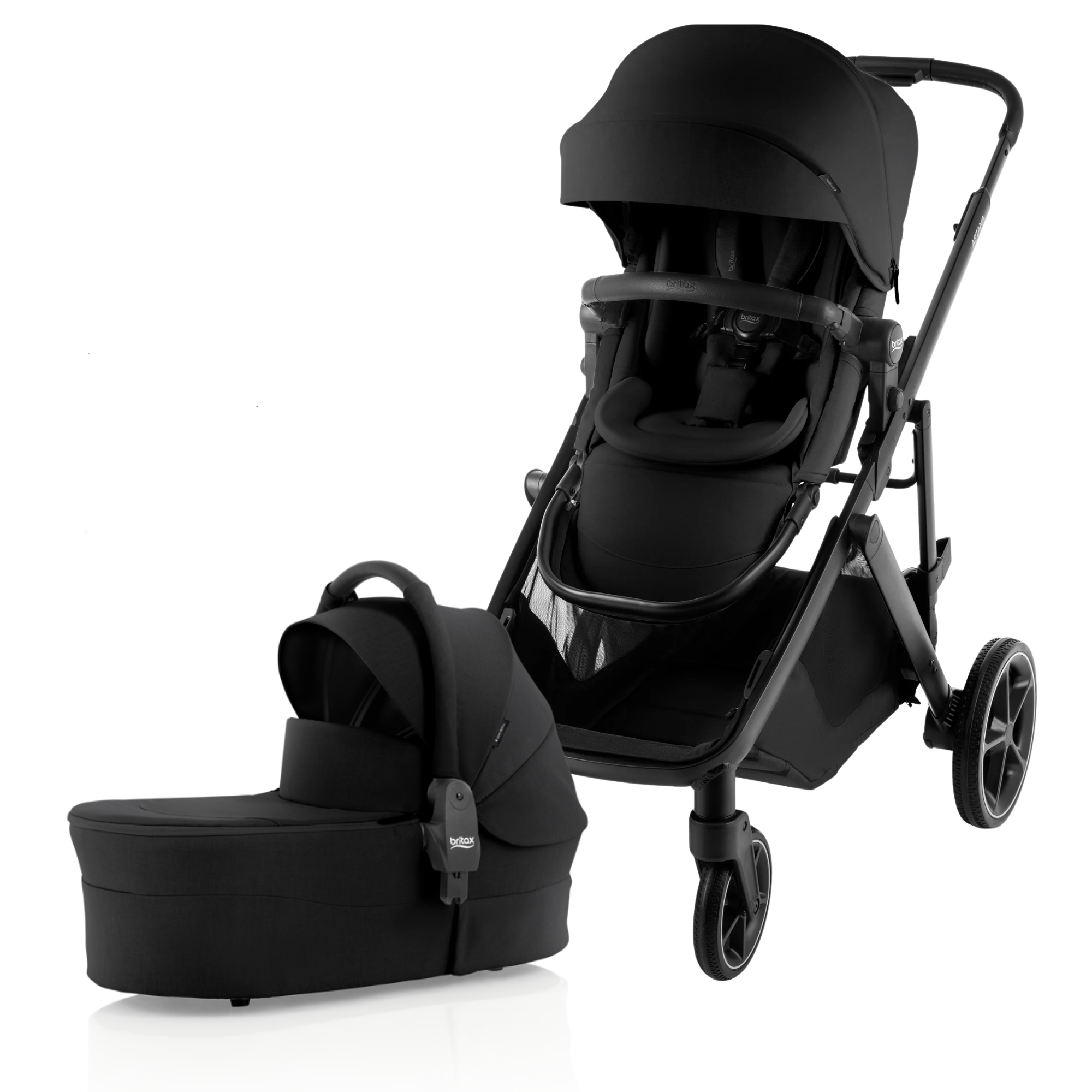 Britax Aptana Stadiam Stroller With Bassinet 