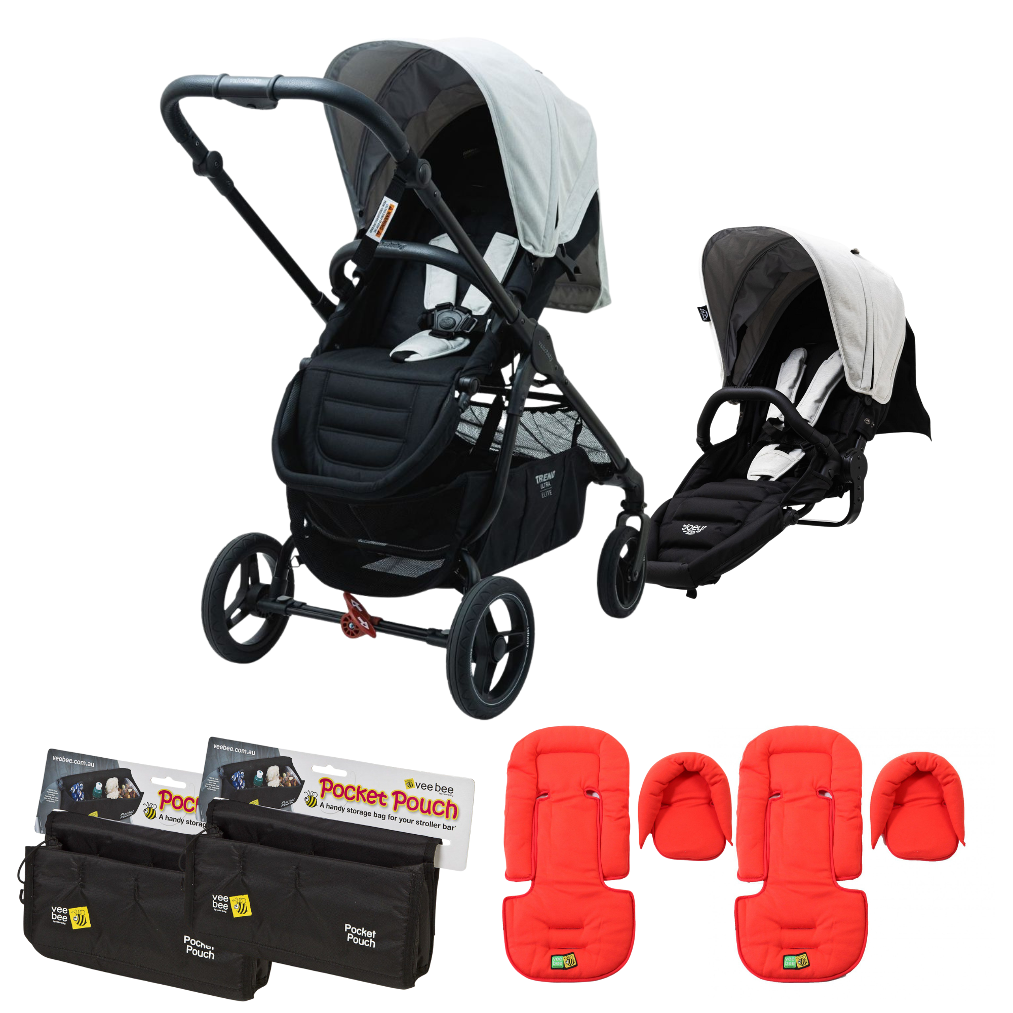 Valco baby ARK + Joey Seat Bundle