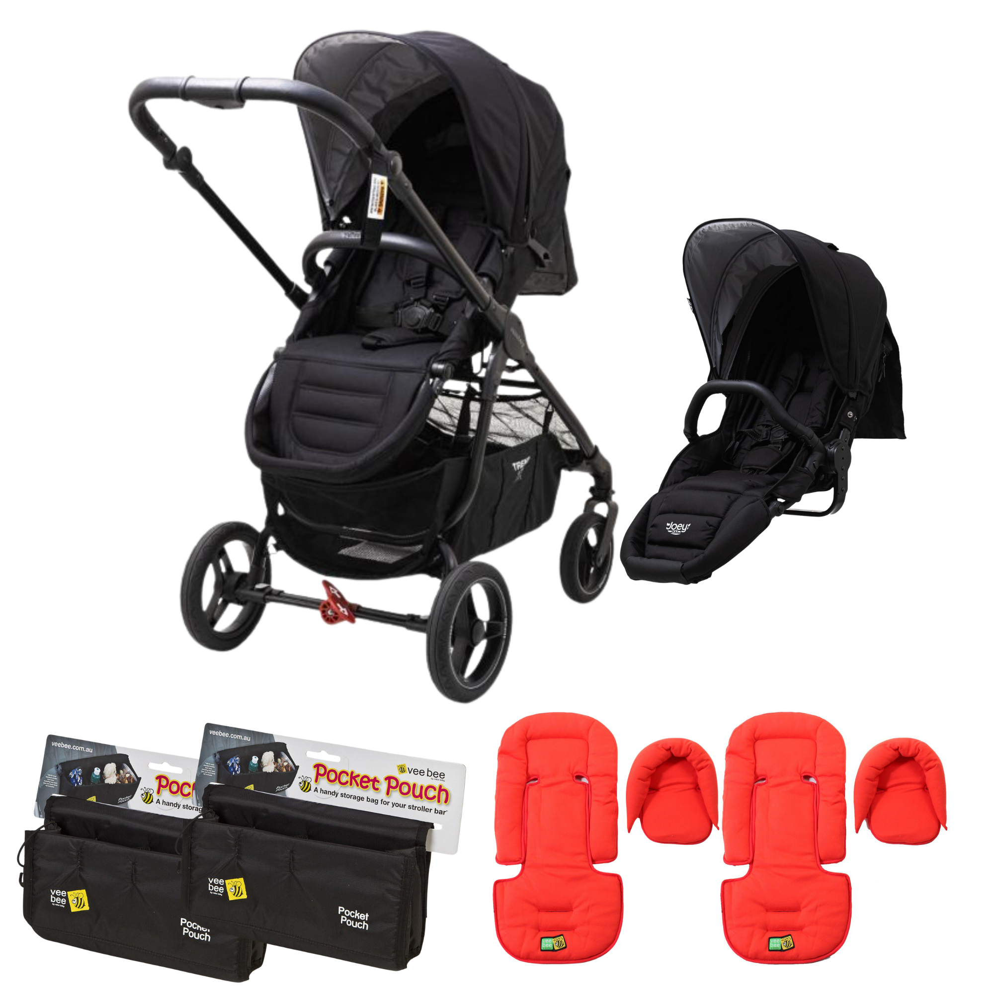 Valco baby ARK + Joey Seat Bundle