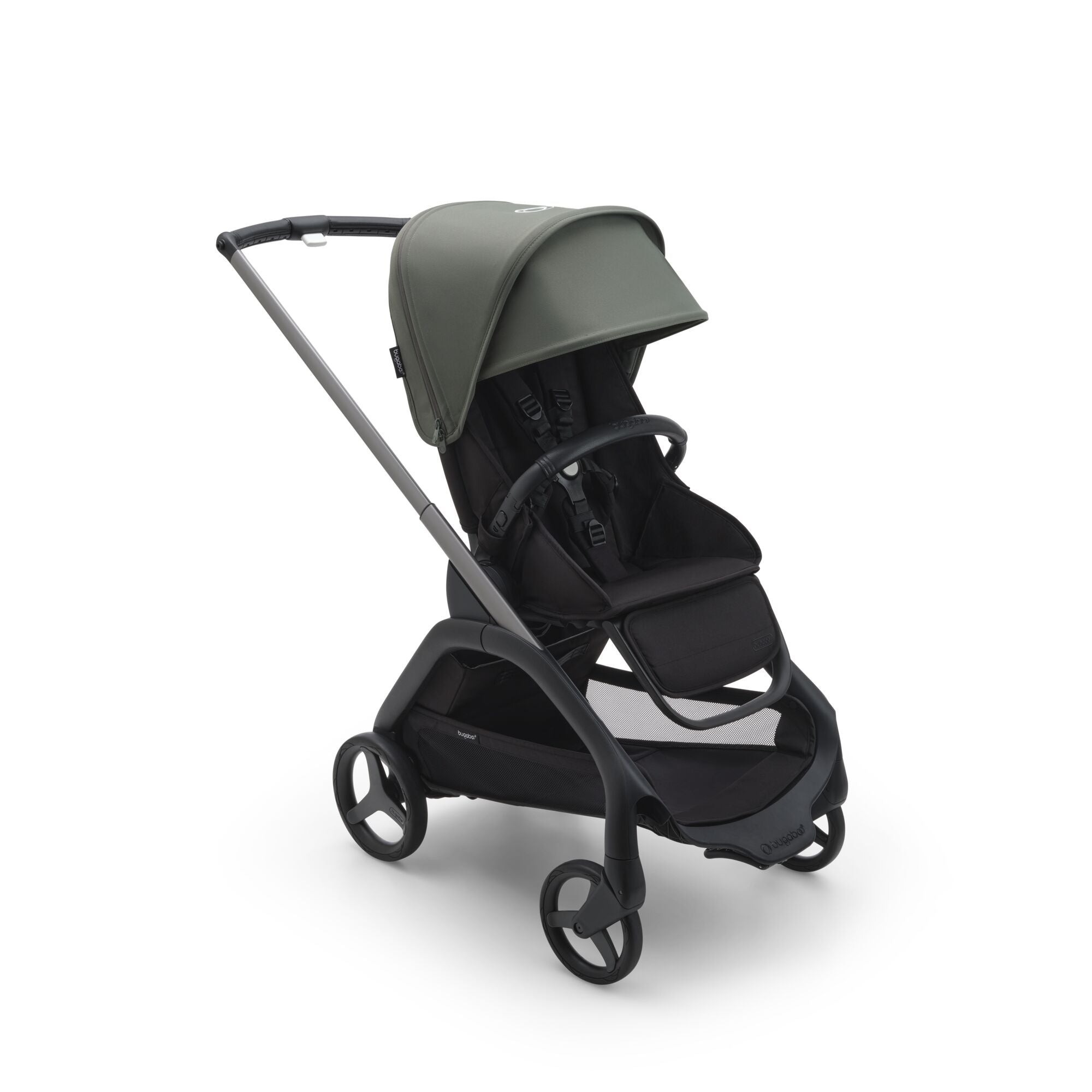 Bugaboo Dragonfly complete Black/ Forest Green-Forest Green