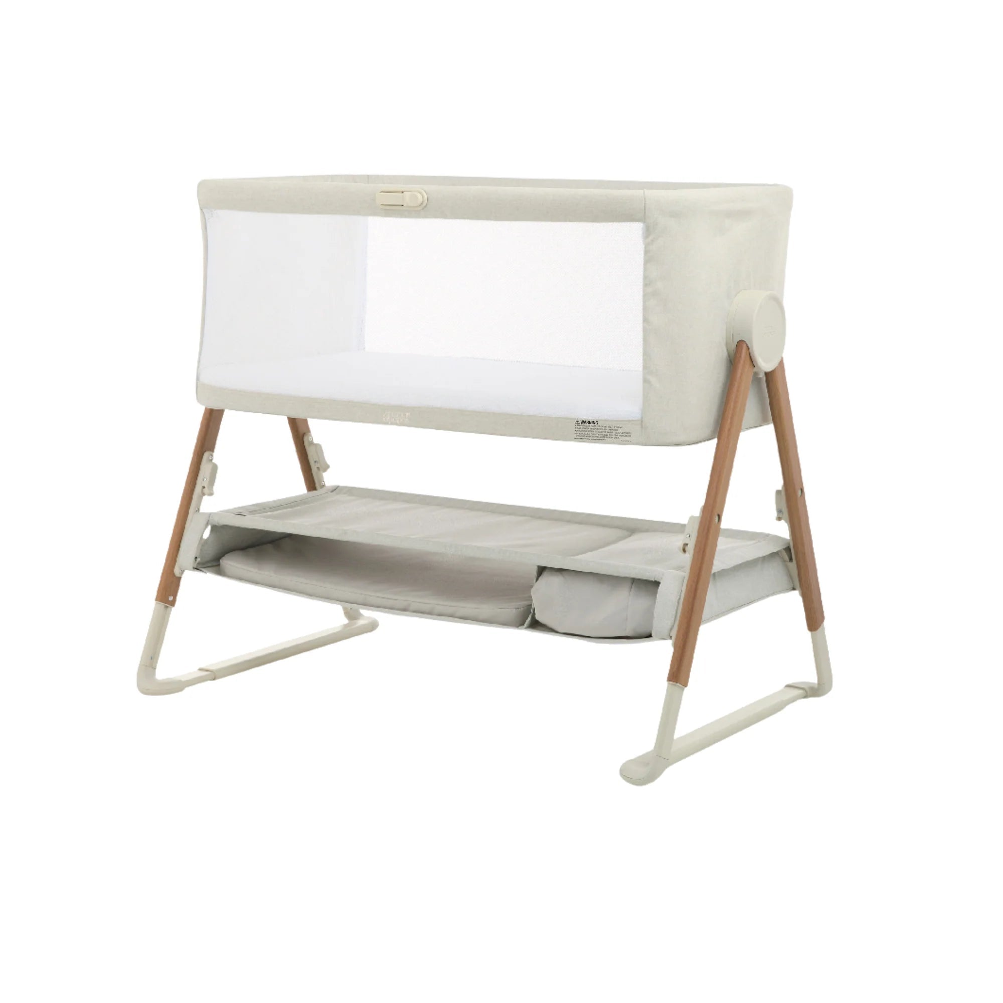 Lua Bedside Crib V2 - Beige  | ETA Early April 