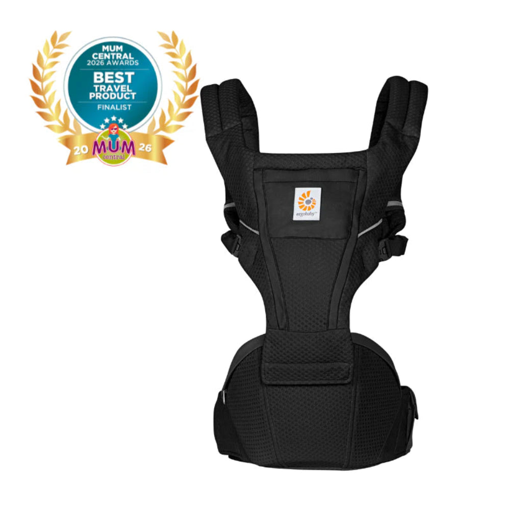 Ergobaby Alta Hip Seat Baby Carrier - ONYX BLACK