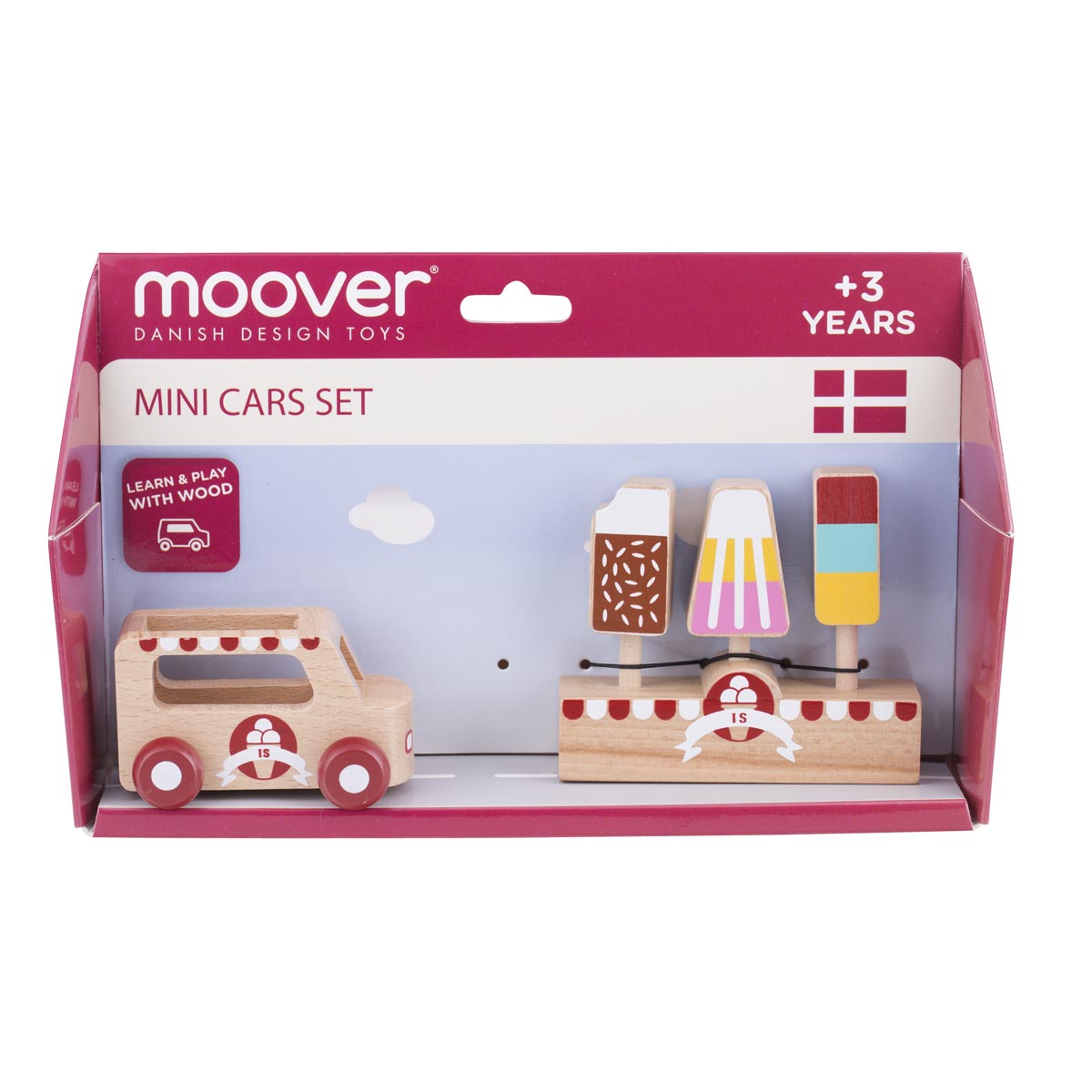 Moover Mini Car Set - Ice Cream Van - Tiny Tots Baby Store 