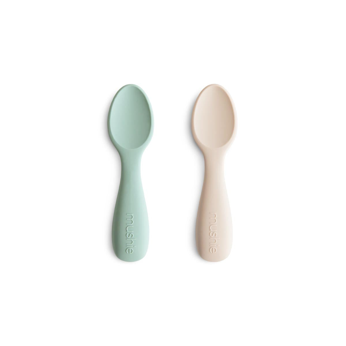 Mushie Toddler Starter Spoons 2 Pack - Tiny Tots Baby Store 