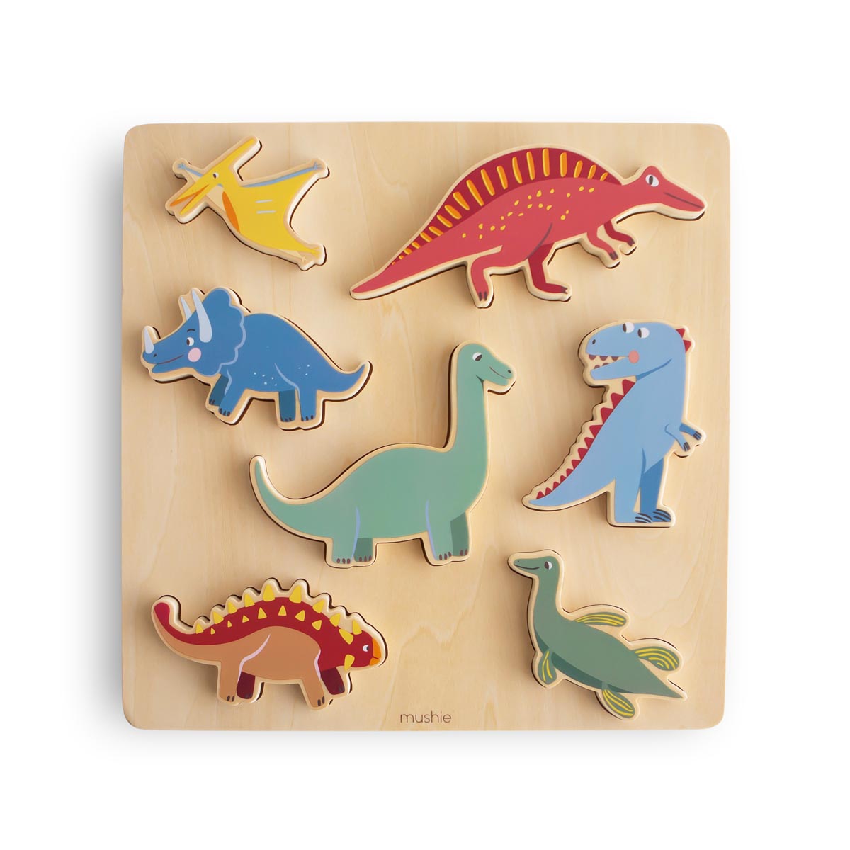 Mushie Wooden Puzzle - Tiny Tots Baby Store 