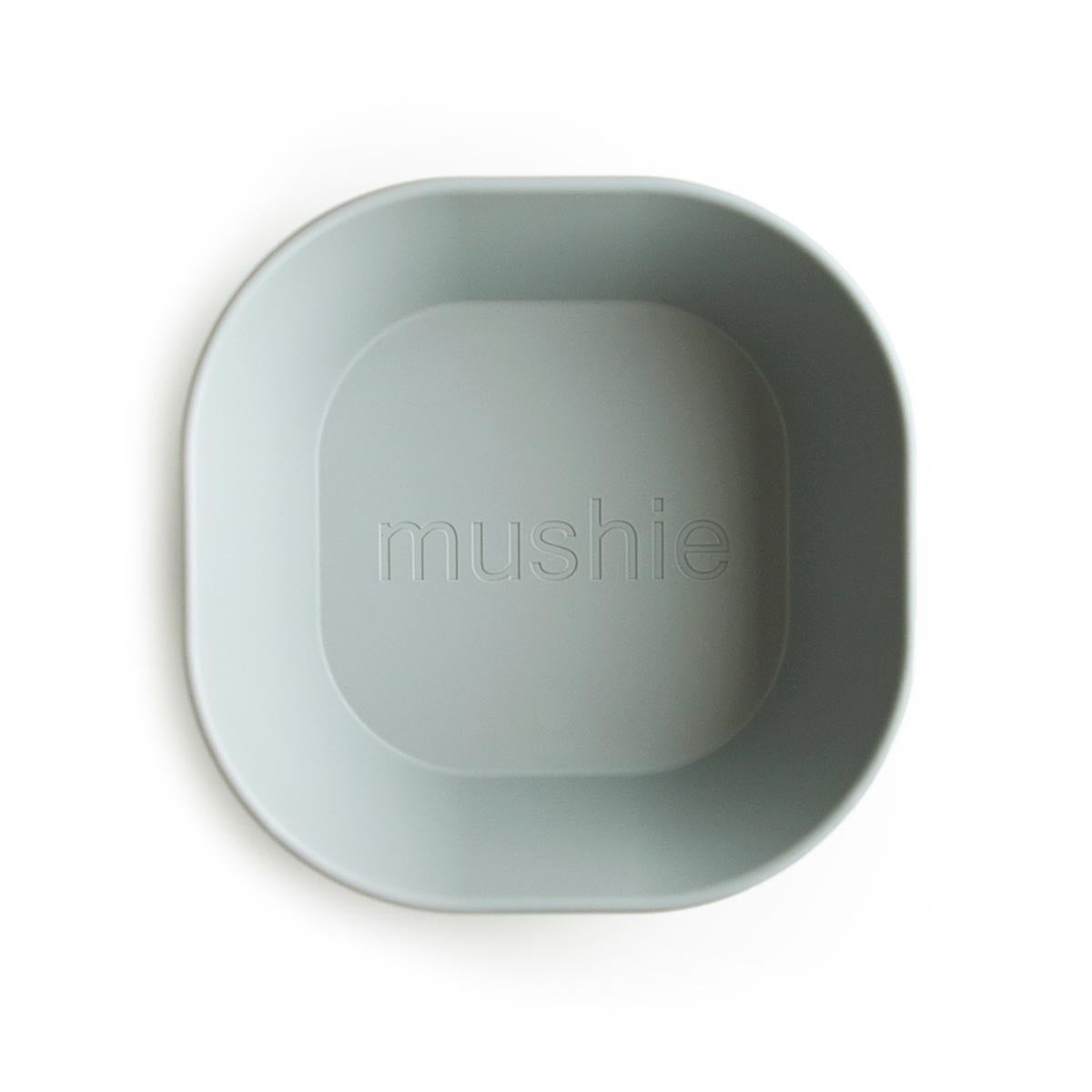 Mushie Square Dinner Bowls 2 Pack - Tiny Tots Baby Store 