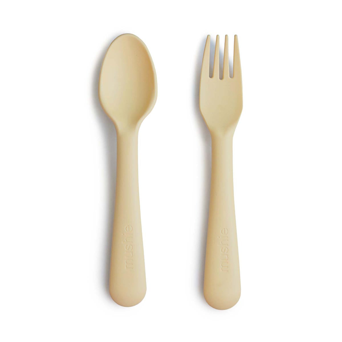Mushie Fork and Spoon - Tiny Tots Baby Store 