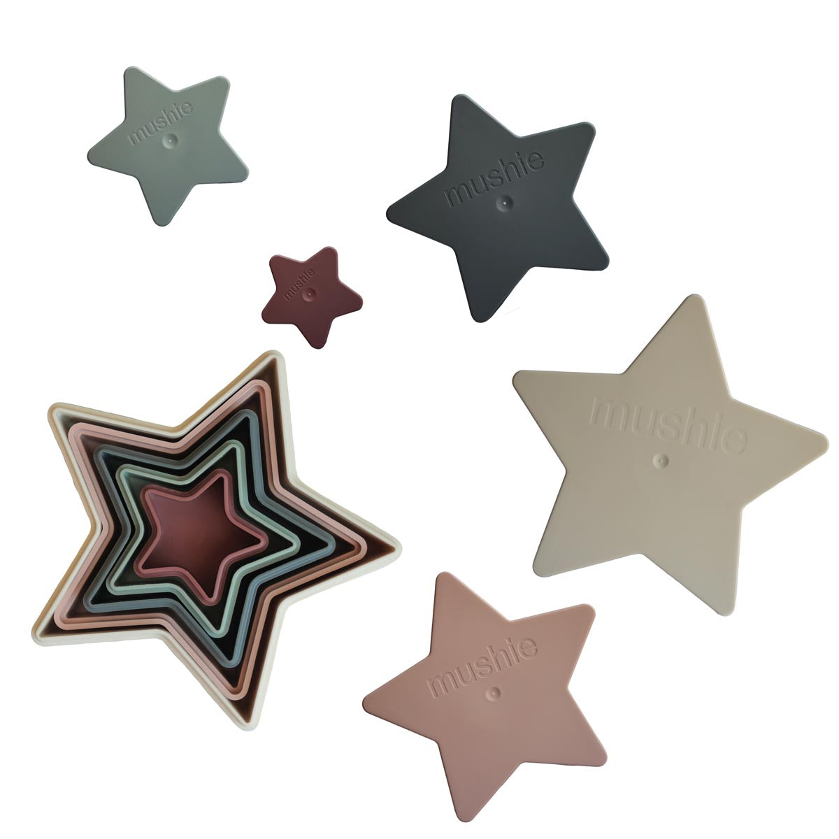 Mushie Nesting Star - Tiny Tots Baby Store 