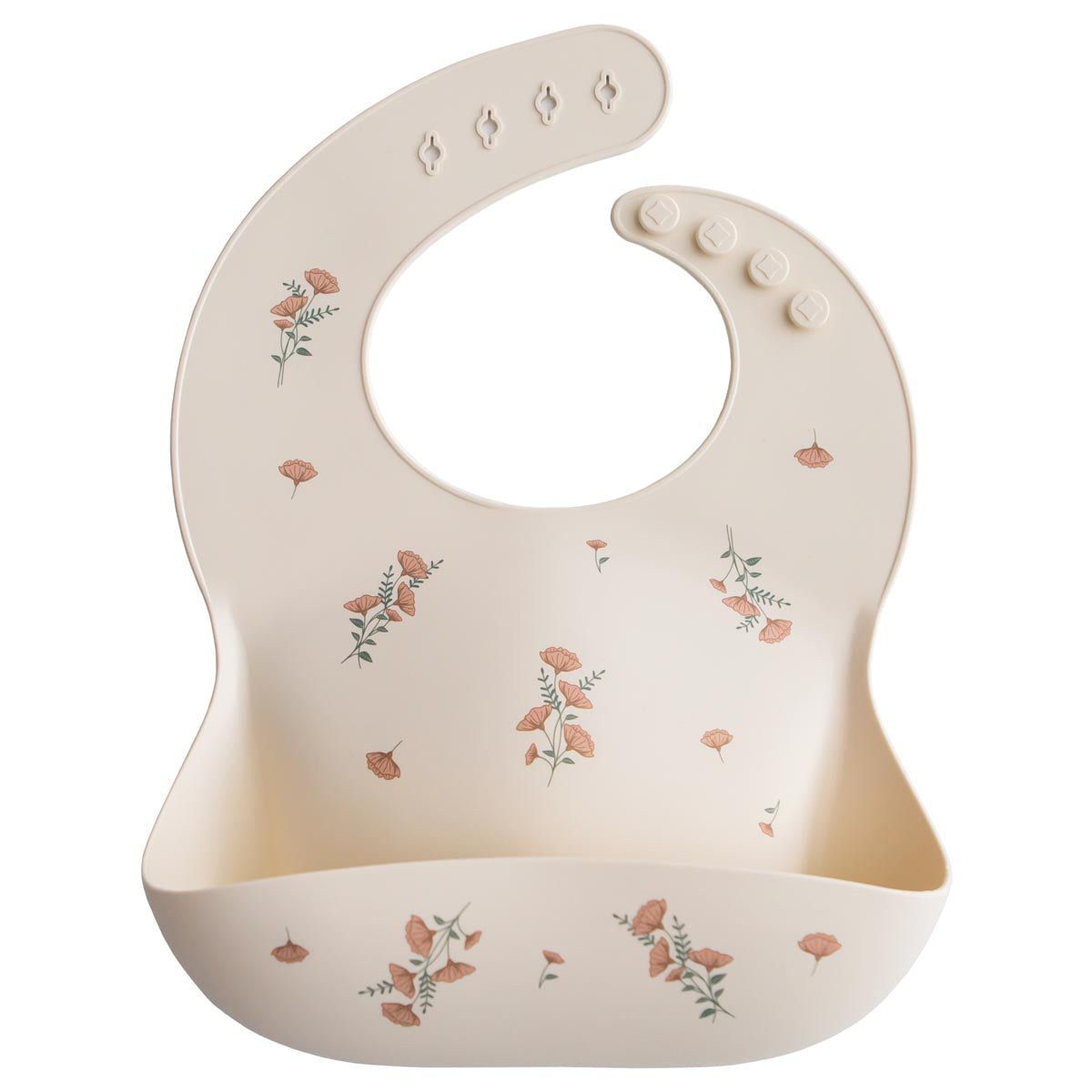 Mushie Silicone Bib - Tiny Tots Baby Store 