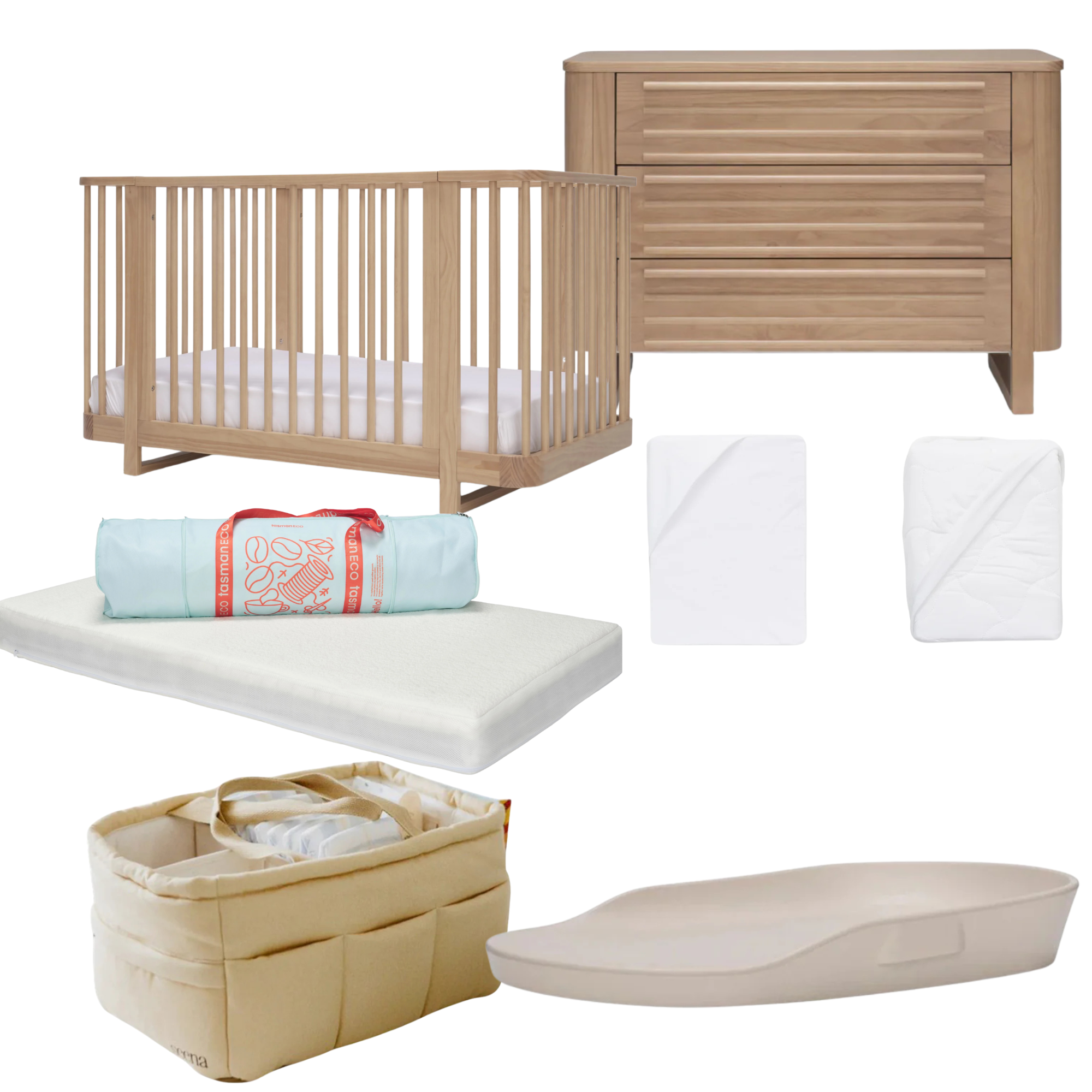 Seena Pisa Nursery package 6 PC - Sandstone | ETA July 