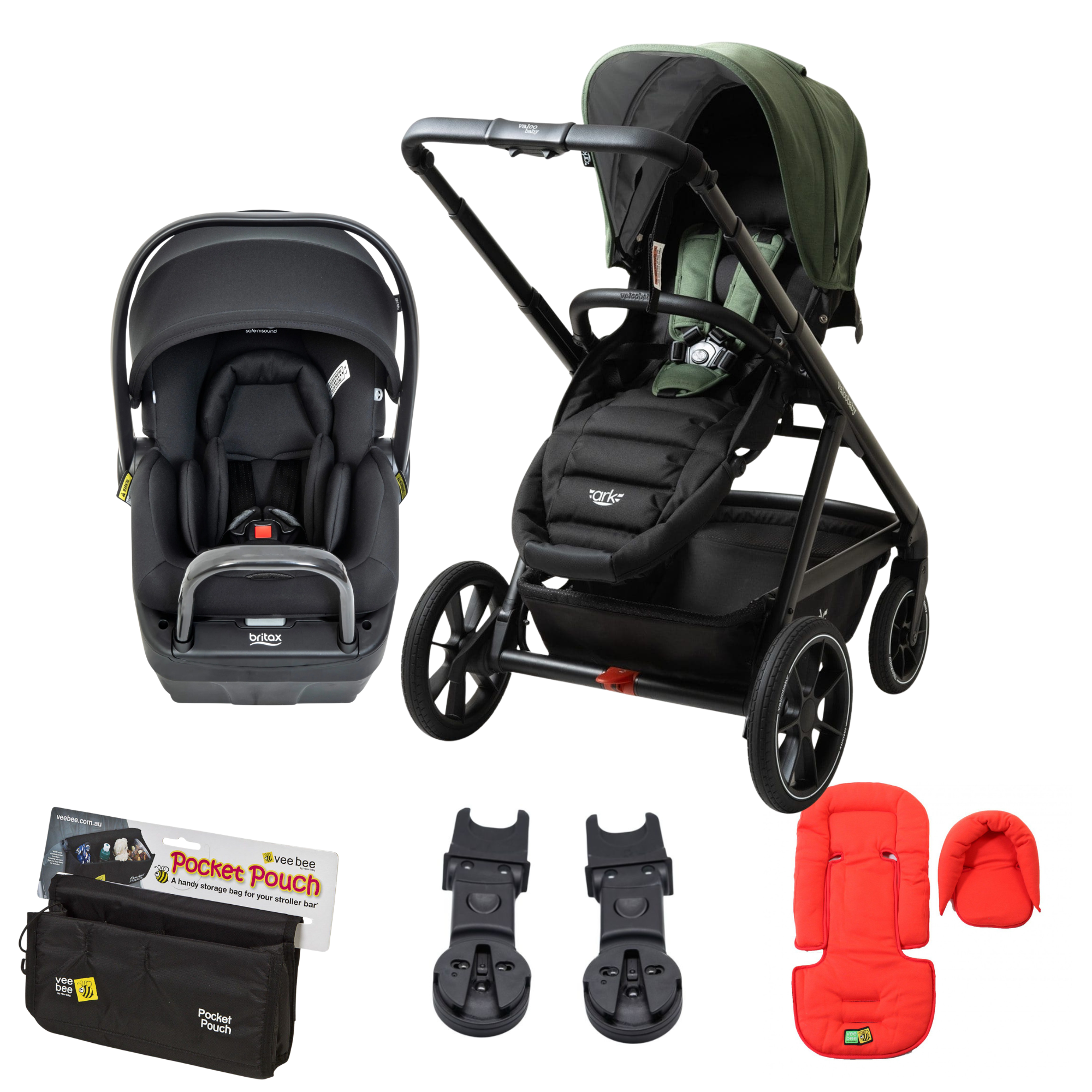 Valcobaby ARK BPod Lite Travel System Inc Adapters