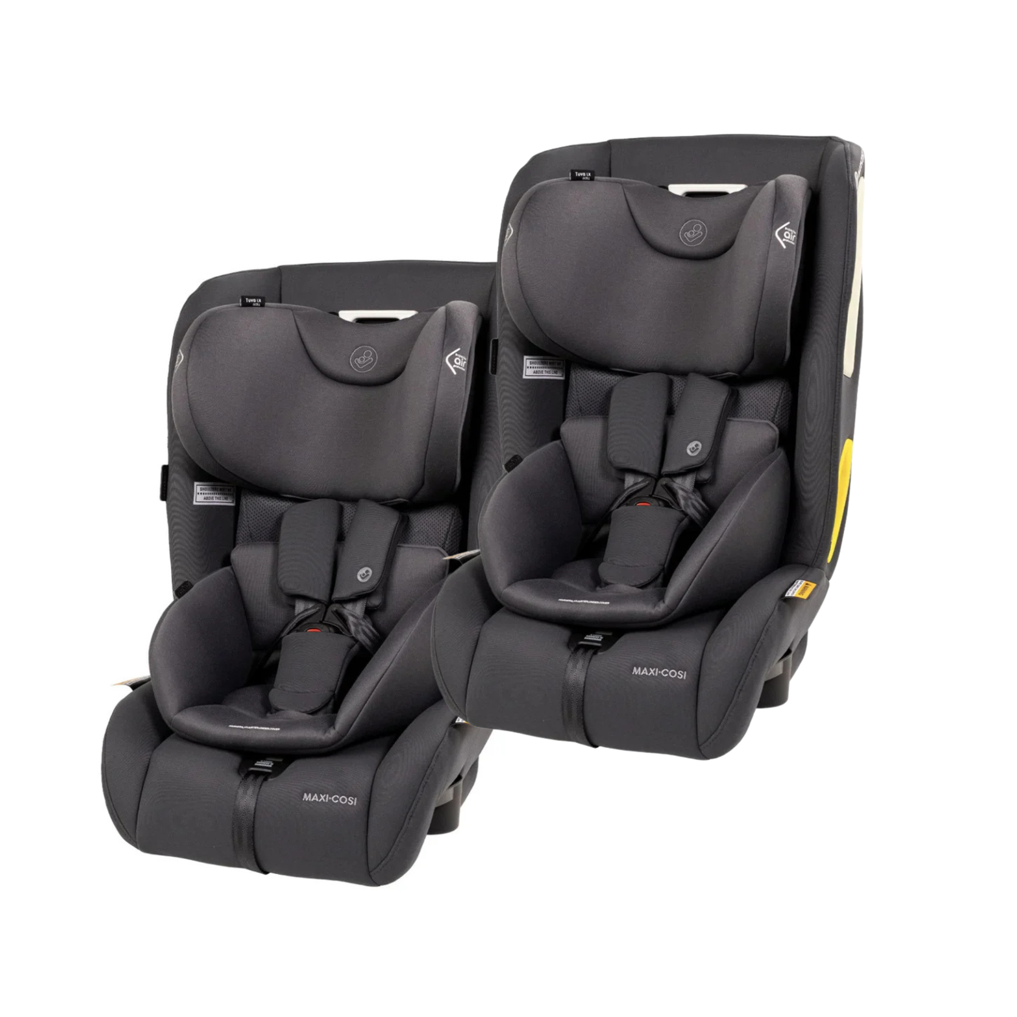 Maxi Cosi Tuva LX Harnessed Booster Seat-Pebble SAVE 2 Pack