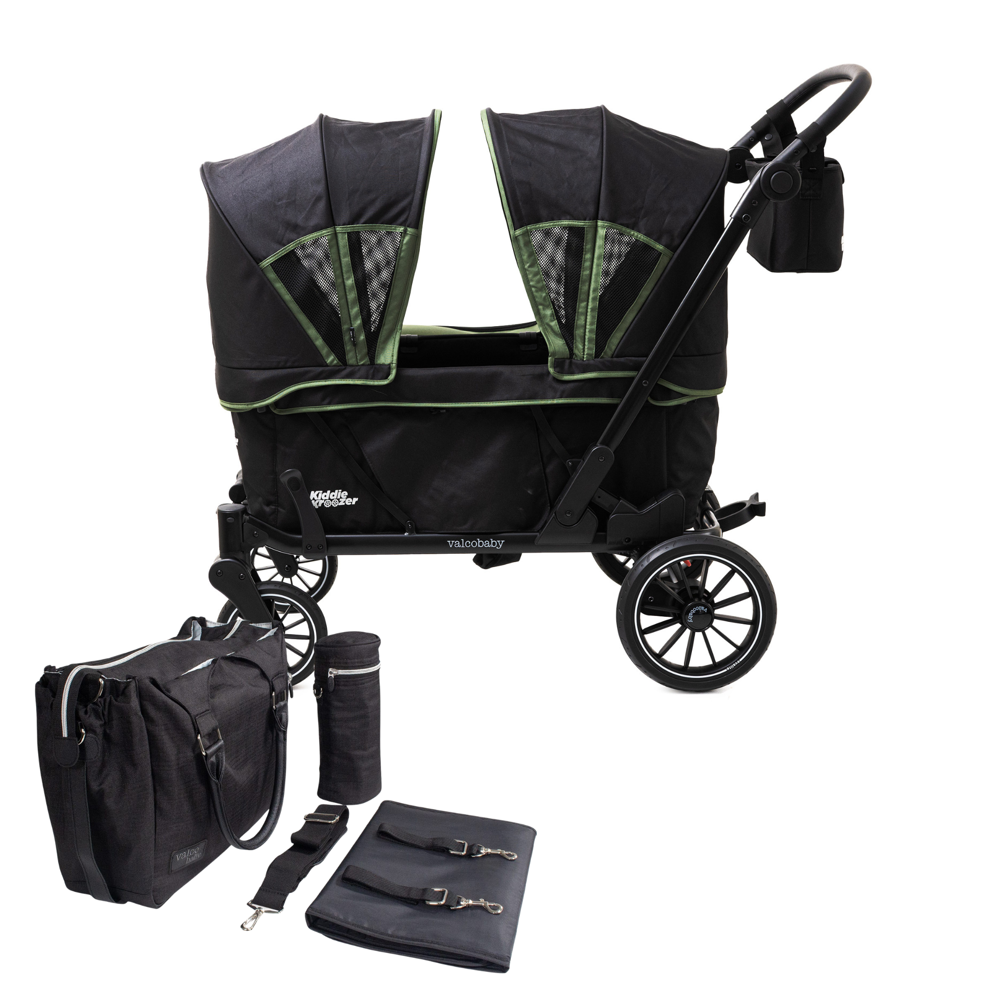 Valcobaby Kiddie Kroozer Wagon Stroller-BLACK  | Bonus GIFT offer