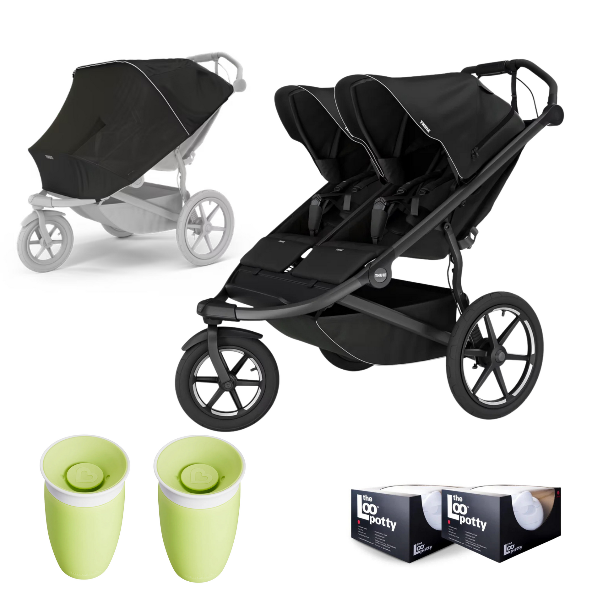 Urban Glide Best Running Pram Australia Thule Urban Glide Double