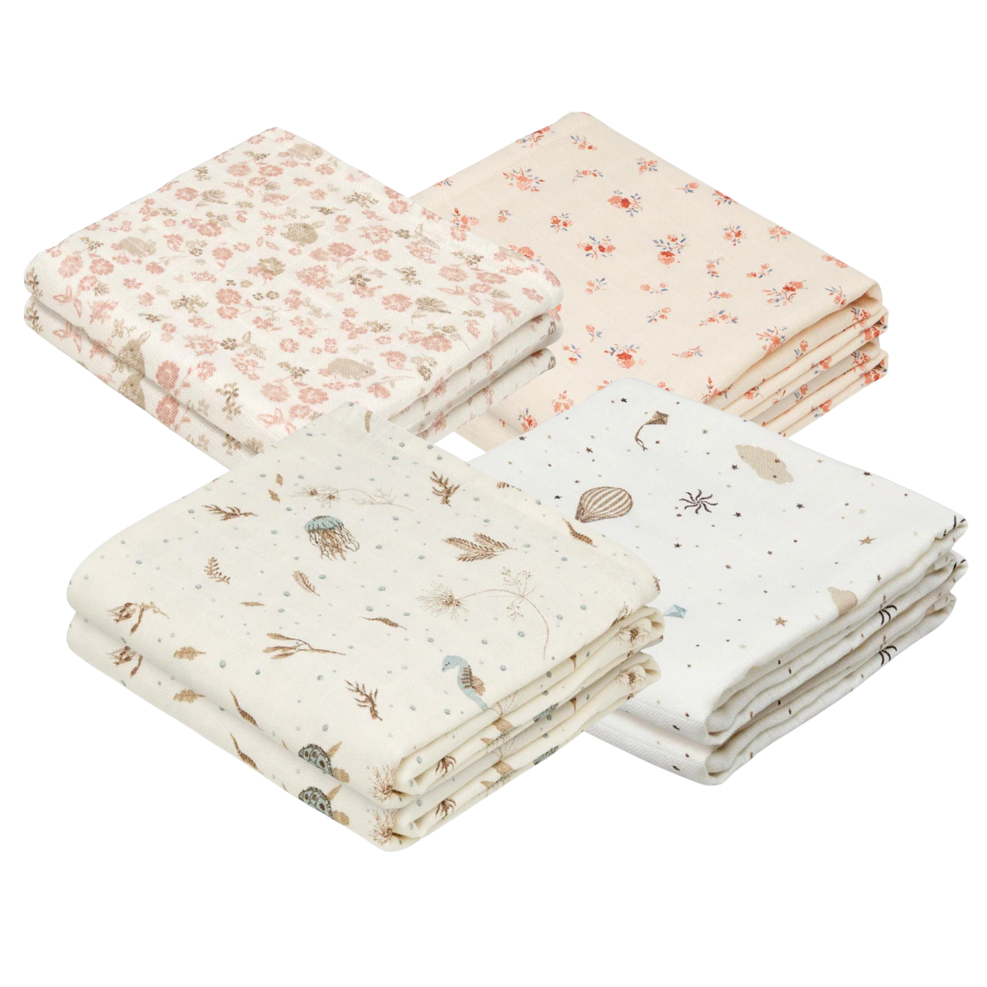 Cam Cam Copenhagen 2 Pack Muslin Cloth ( 70 x 70 cm)