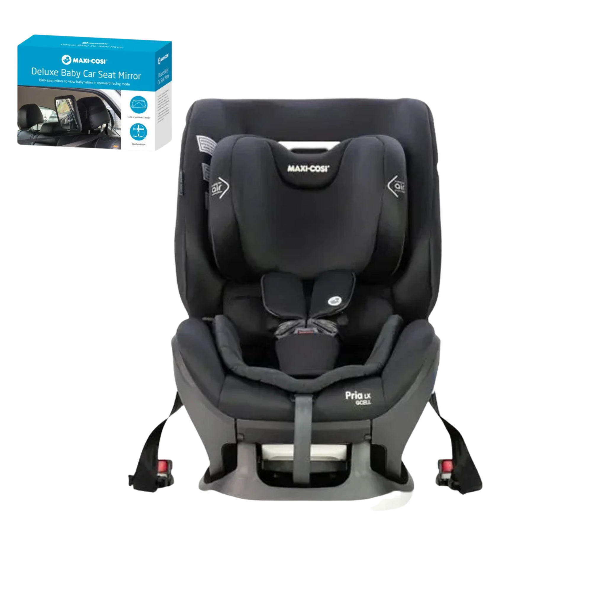 Maxi Cosi Pria LX GCELL ISOFIX | FREE Mirror RRP $34.95 