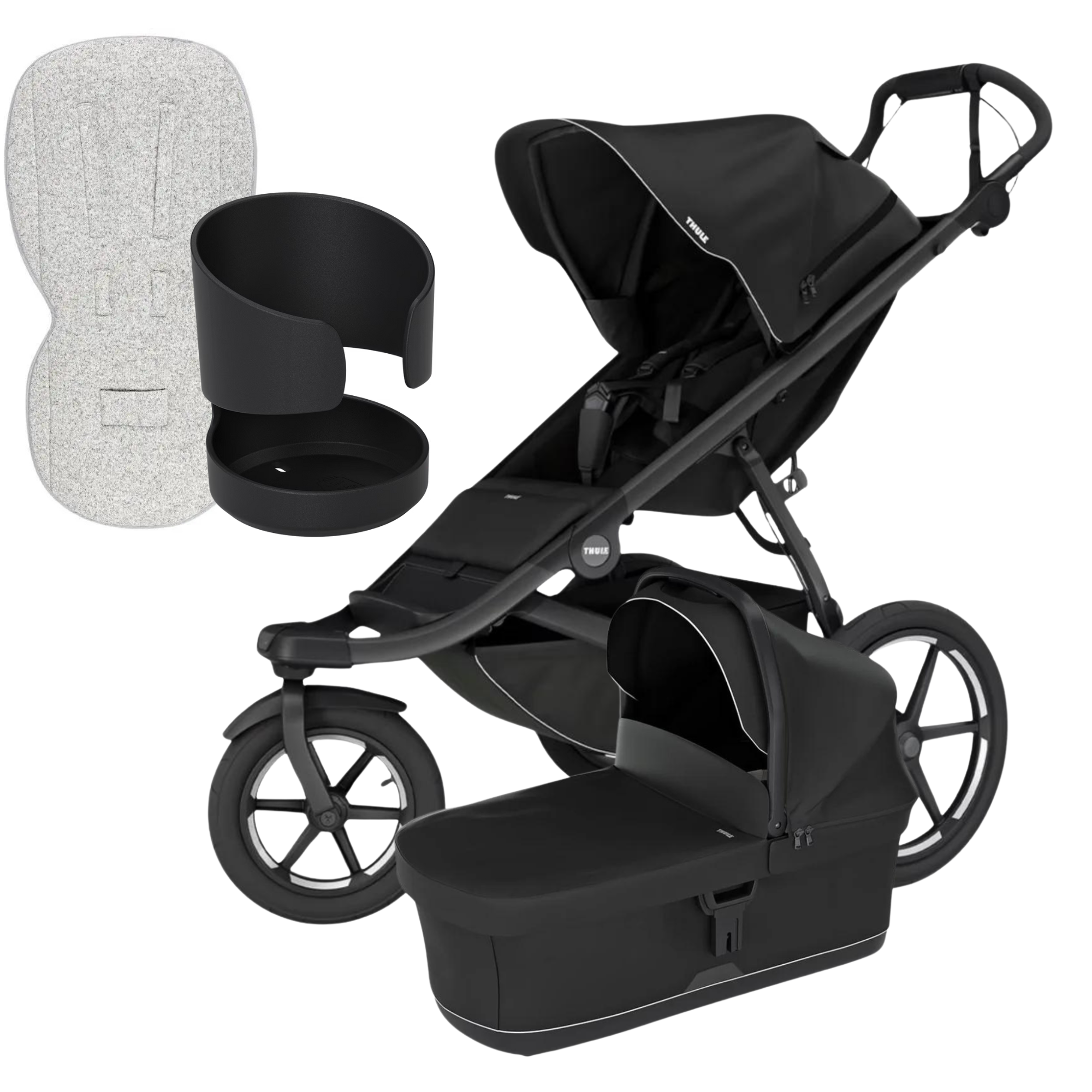Thule Urban Glide 3 Stroller + Bassinet BLACK  | MAR Pre-Orders OPEN