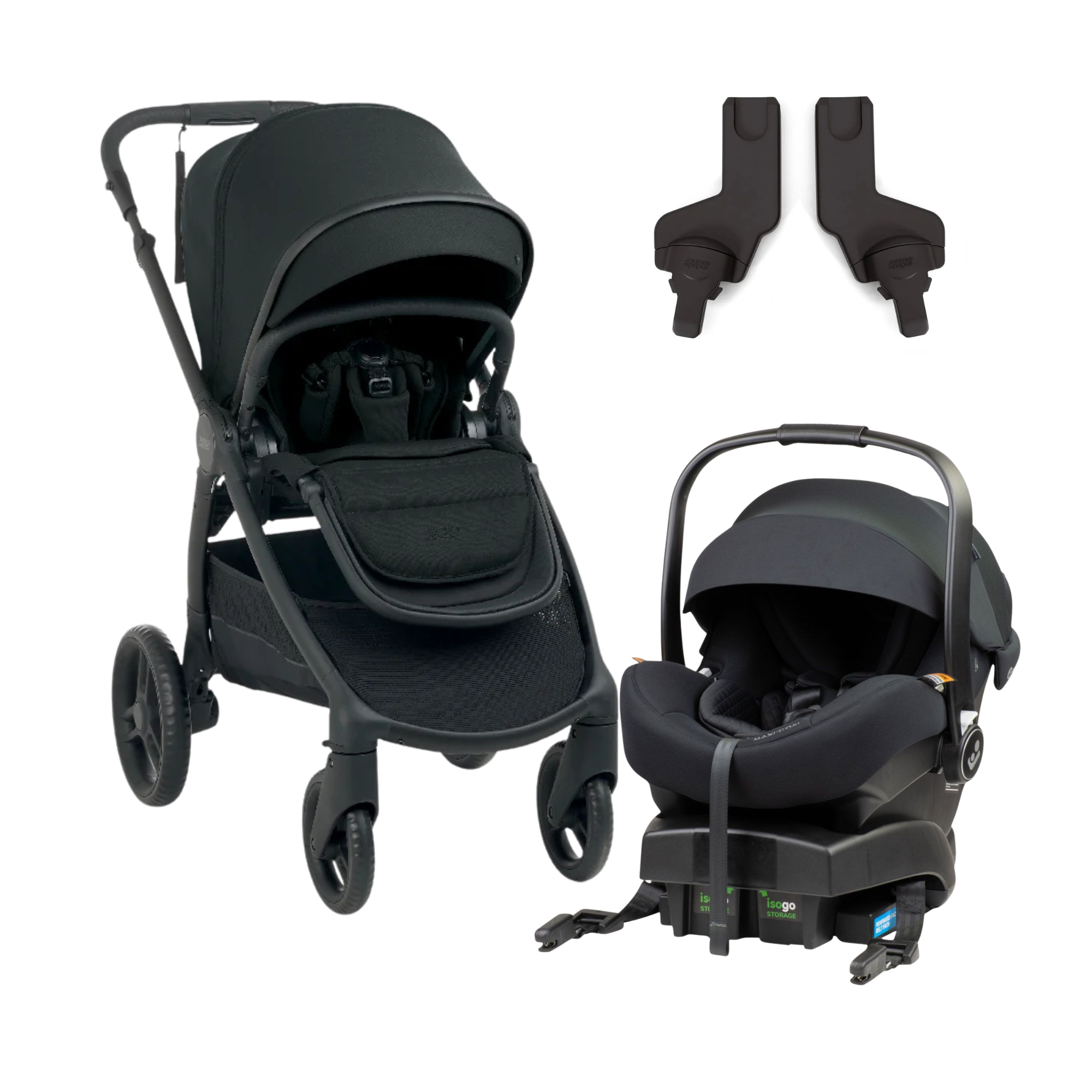 Mamas & Papas Ocarro2 Travel Sytem- Eclipse Black 