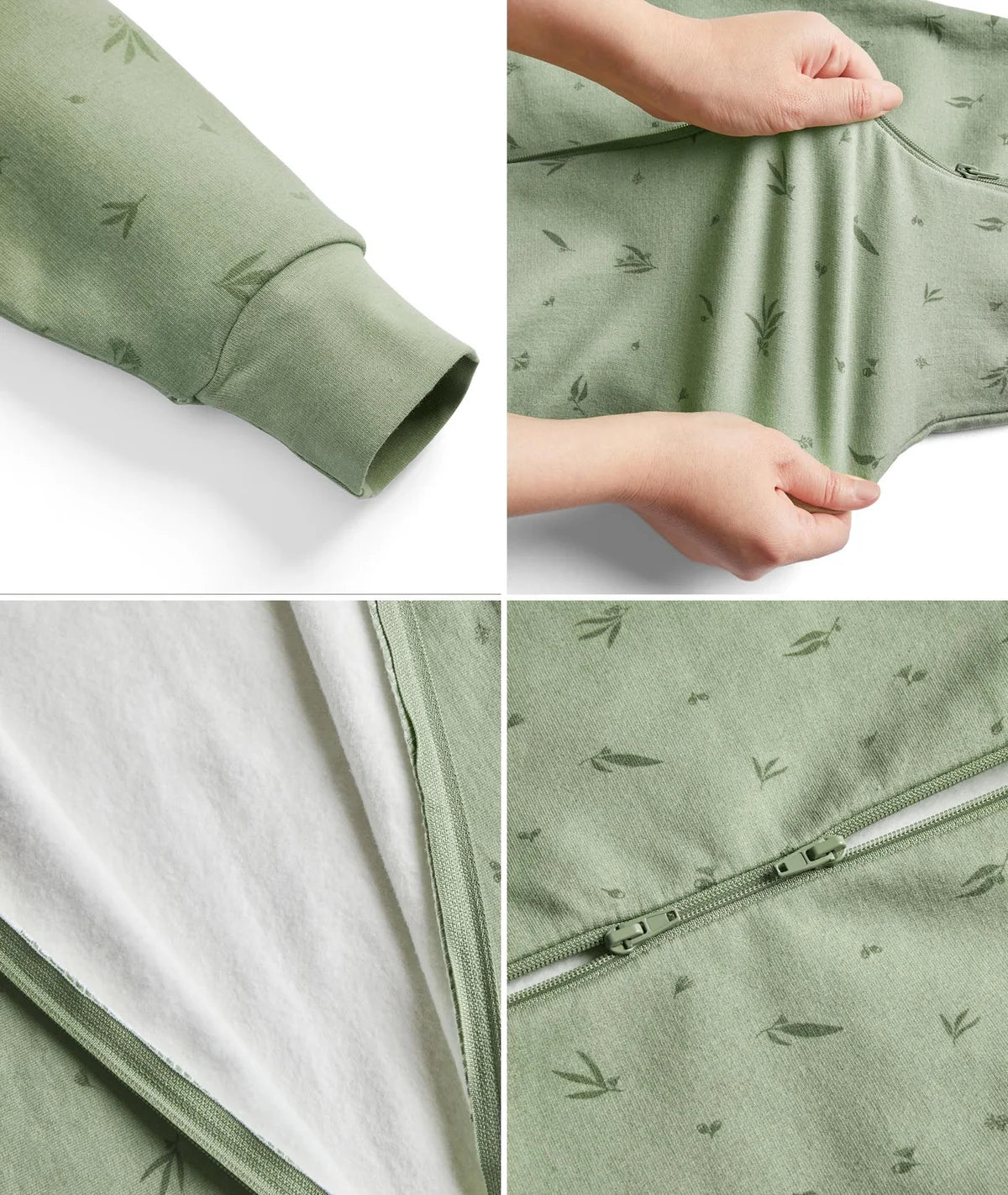 Ergopouch Cocoon Sleeping Bag 1.0 TOG Sleeved | Willow