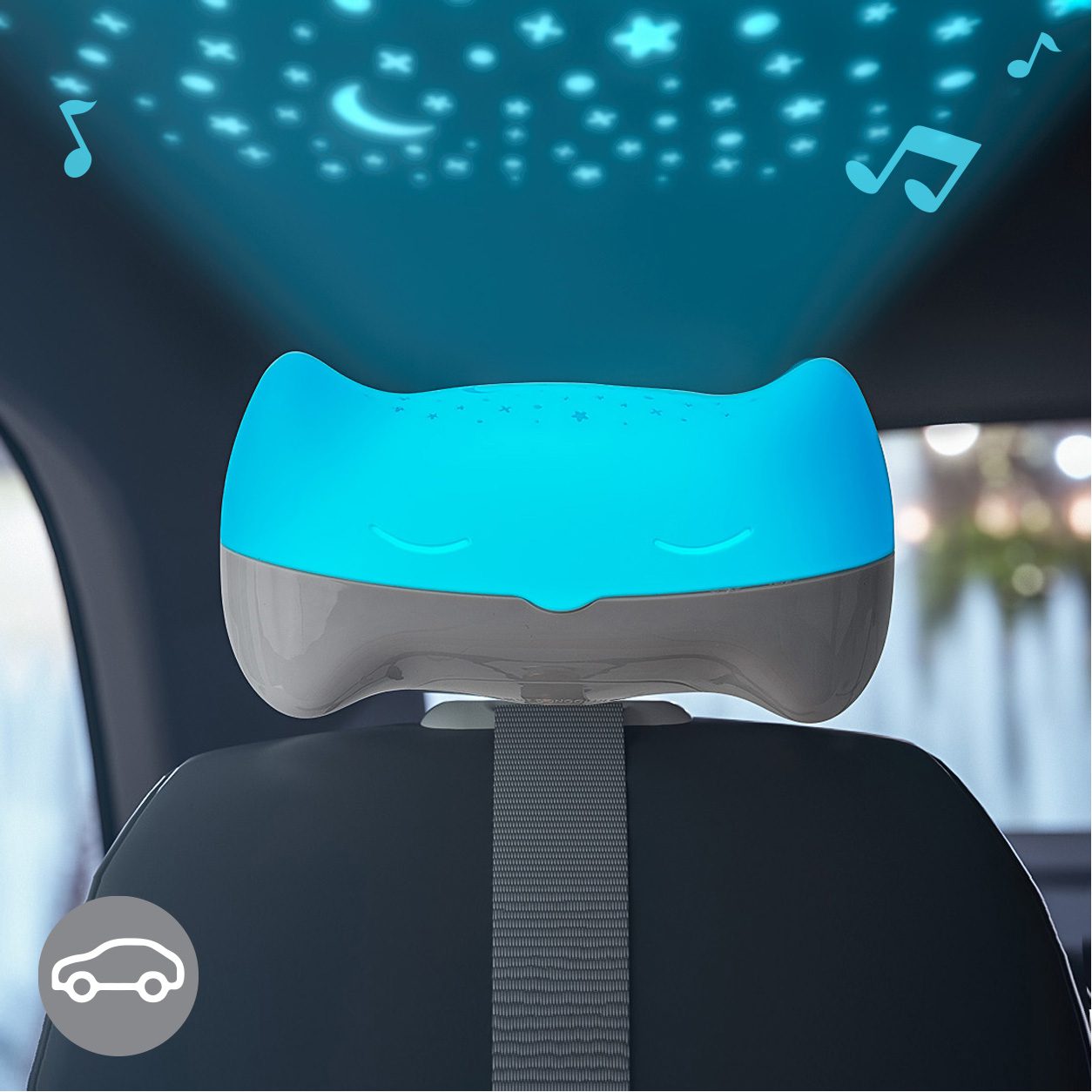 BenBat Hooty 3 in 1 Projector & Soother Baby Sleep Night Light 