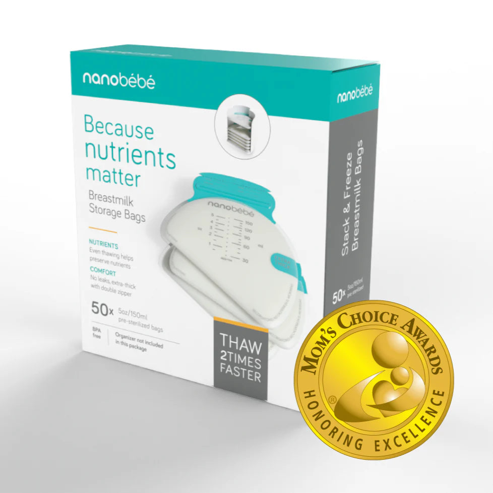 Nanobebe 50 Breastmilk Storage Bags