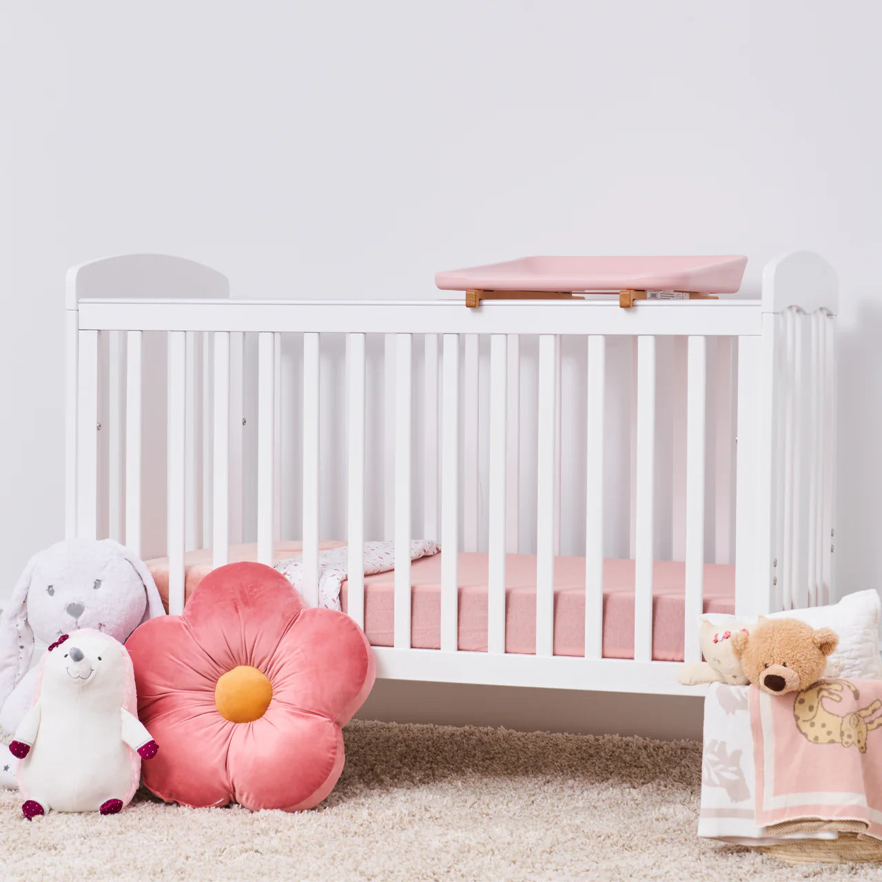 Grotime Pearl 4-in-1 Cot and Mattress Package 