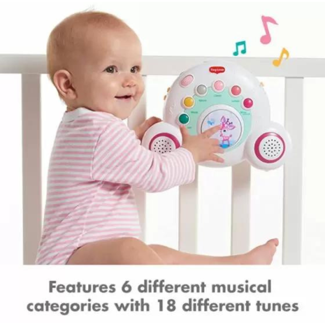 Tiny Love Tiny Princess Tales Soothe N Groove Baby Mobile - Tiny Tots Baby Store 